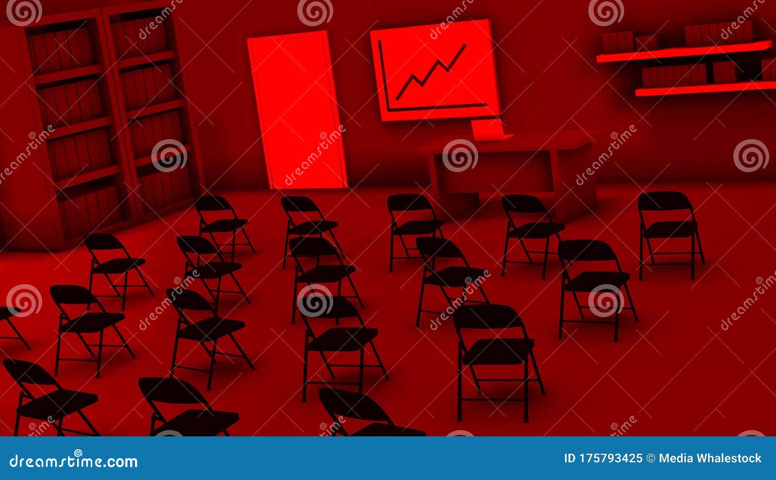 Abstract Empty Test or Exam Room of Red Color, Education Concept. Animation. 3D Layout of a Classroom with a Blackboard Stock Illustration - Illustration of chair, grade: 175793425 Abstract Empty Test or Exam Room of Red Color, Education Concept. Animation. 3D Layout of a Classroom with a Blackboard Stock Illustration - Illustration of chair, grade: 175793425