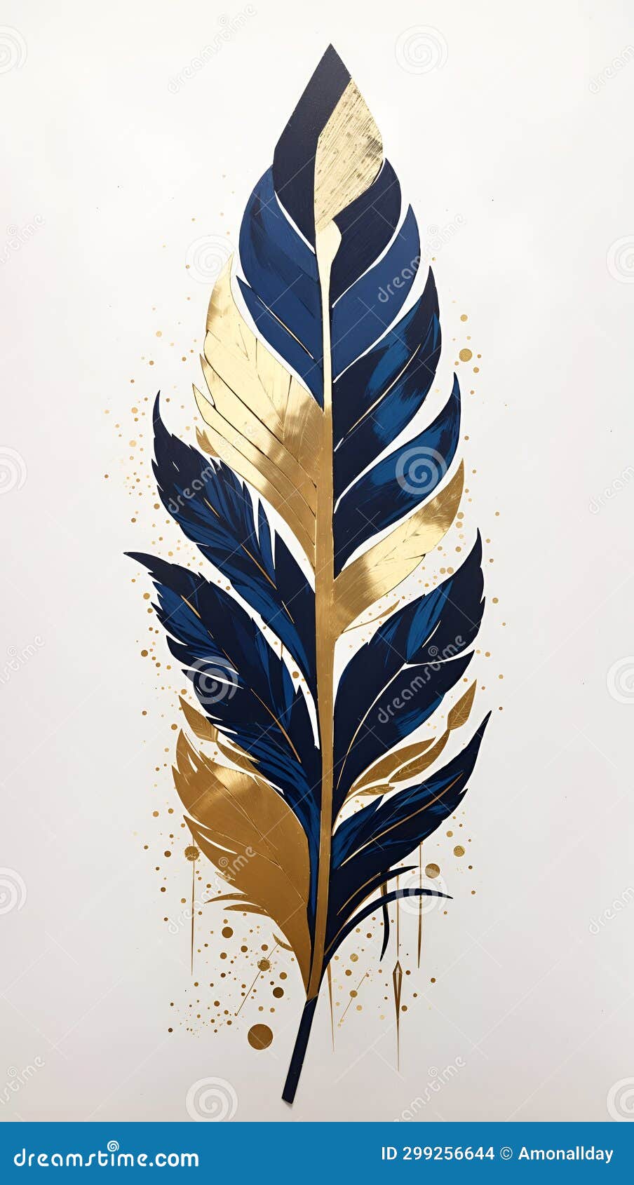 abstract feather artwork digital acrylic painting paper texture colorful background art 