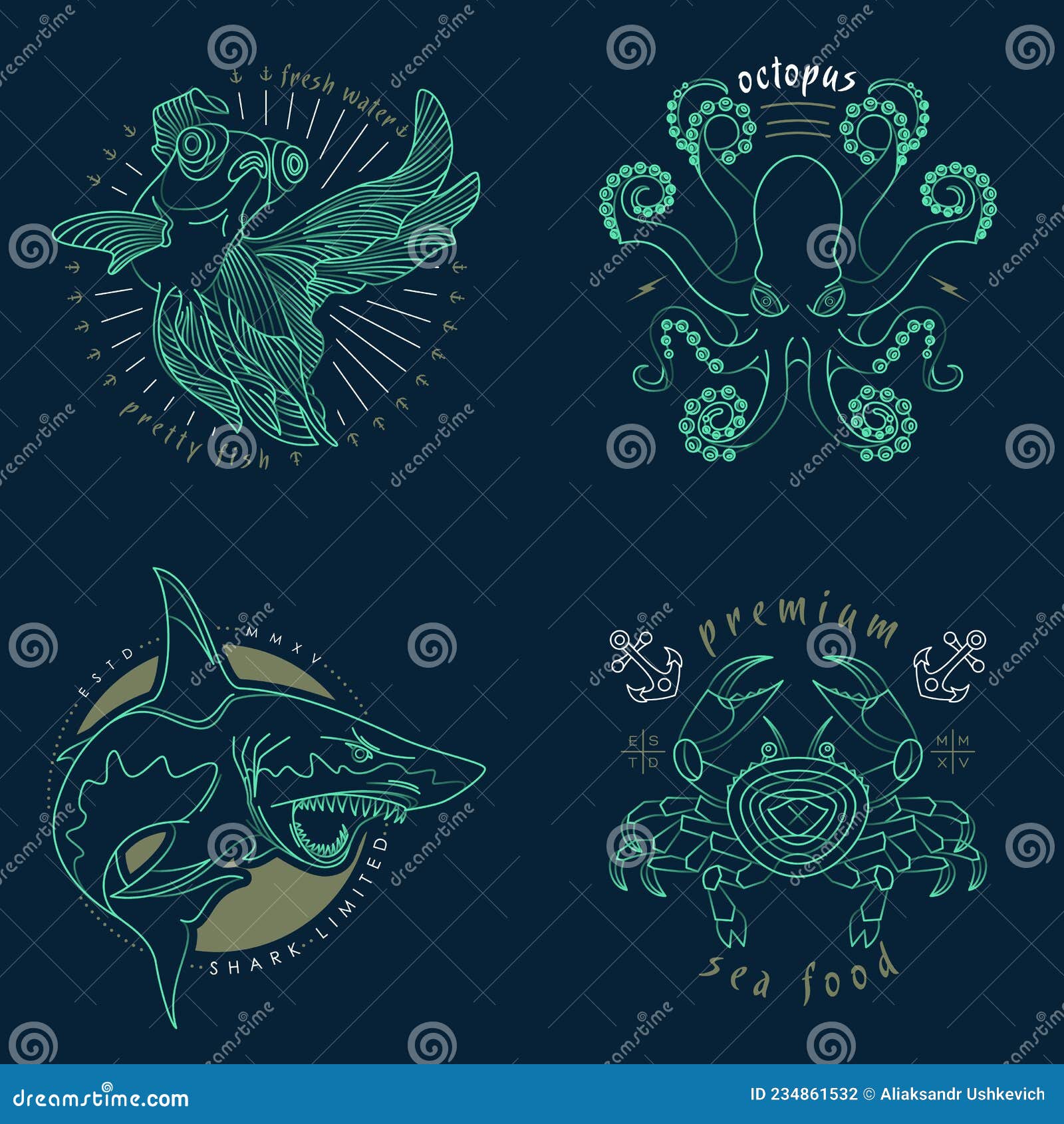 abstract fish 