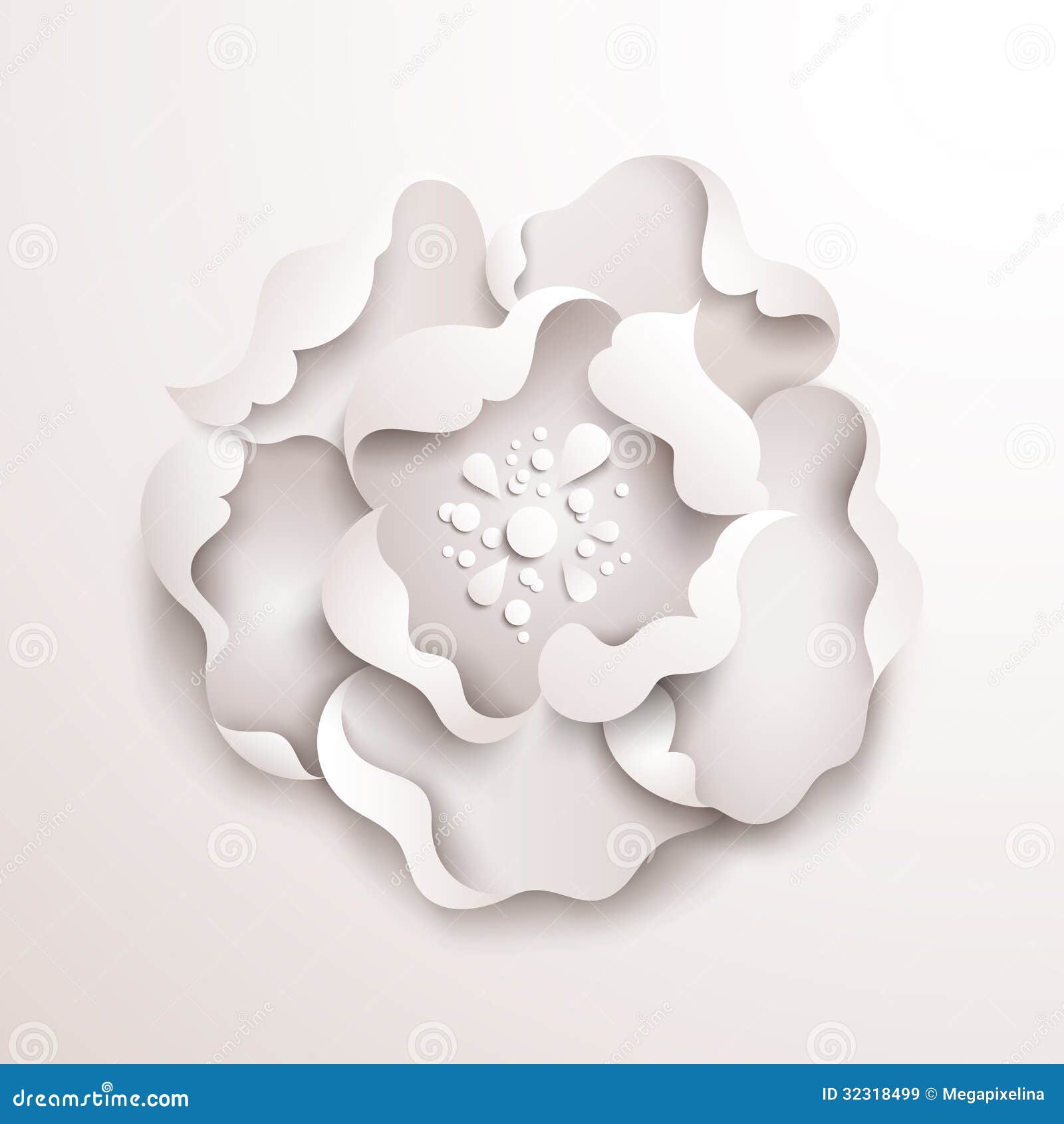 White Paper Flower Stock Illustrations – 264,350 White Paper Flower Stock  Illustrations, Vectors & Clipart - Dreamstime