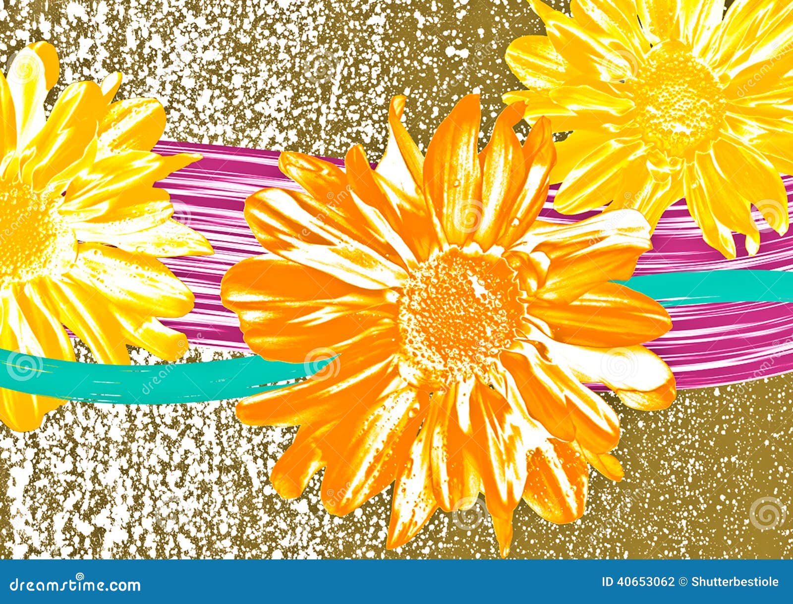 Abstract flower background stock illustration. Illustration of petal