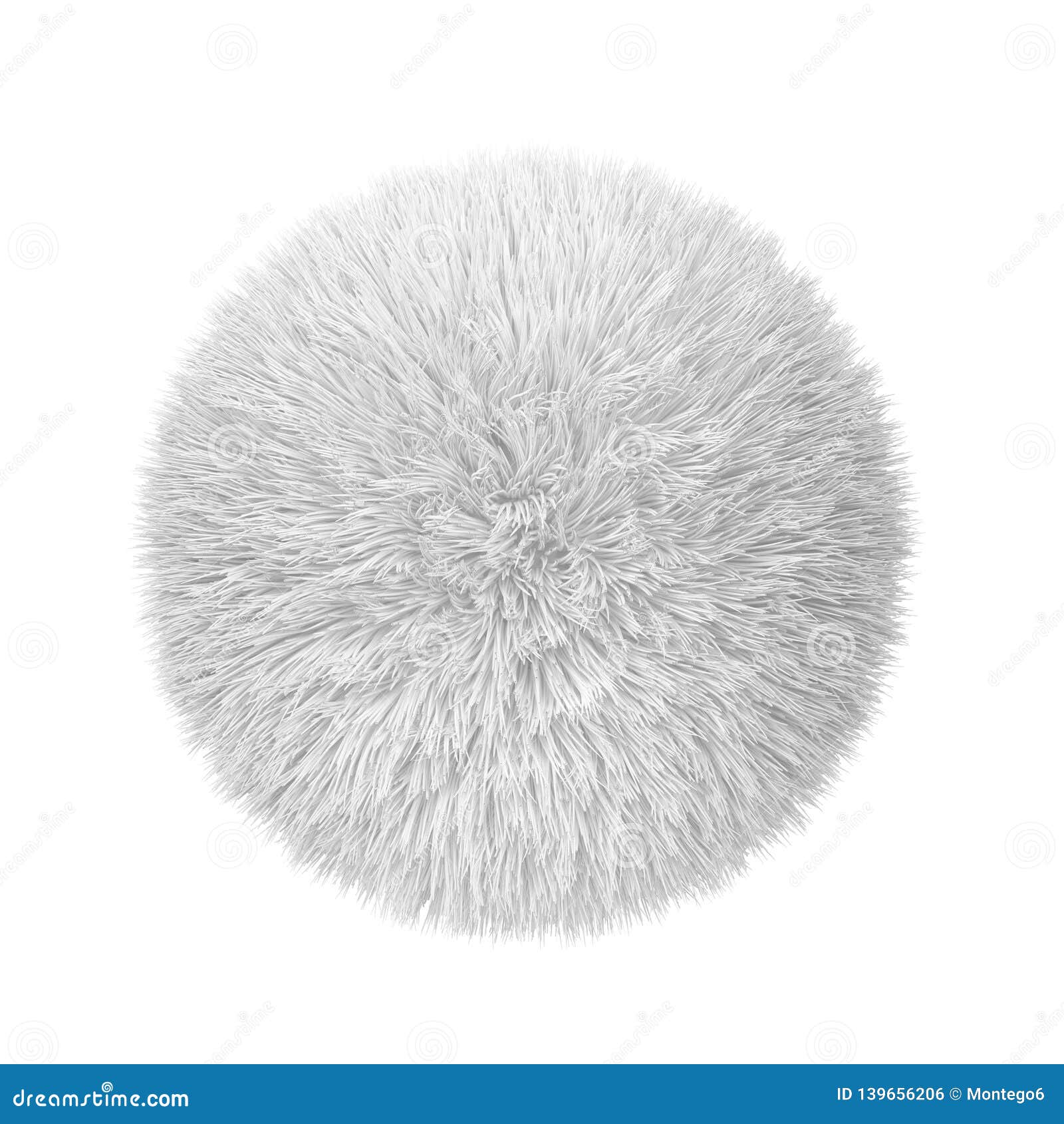 Abstract fluffy ball stock illustration. Illustration of furry 139656206