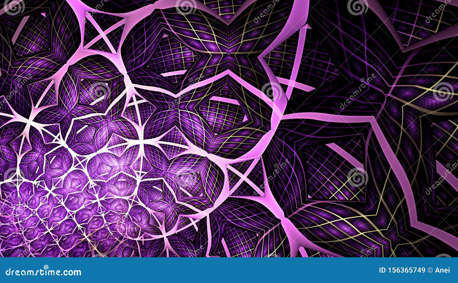 abstract fractal background made out of an intricate interconnected organic looking branching pattern with rectangular tiles