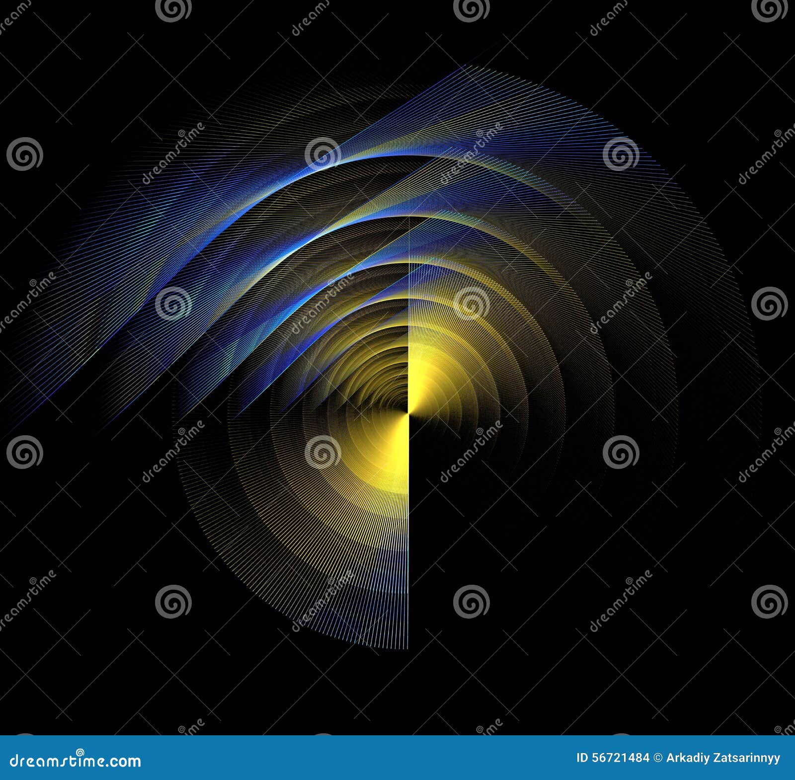 abstract fractal .