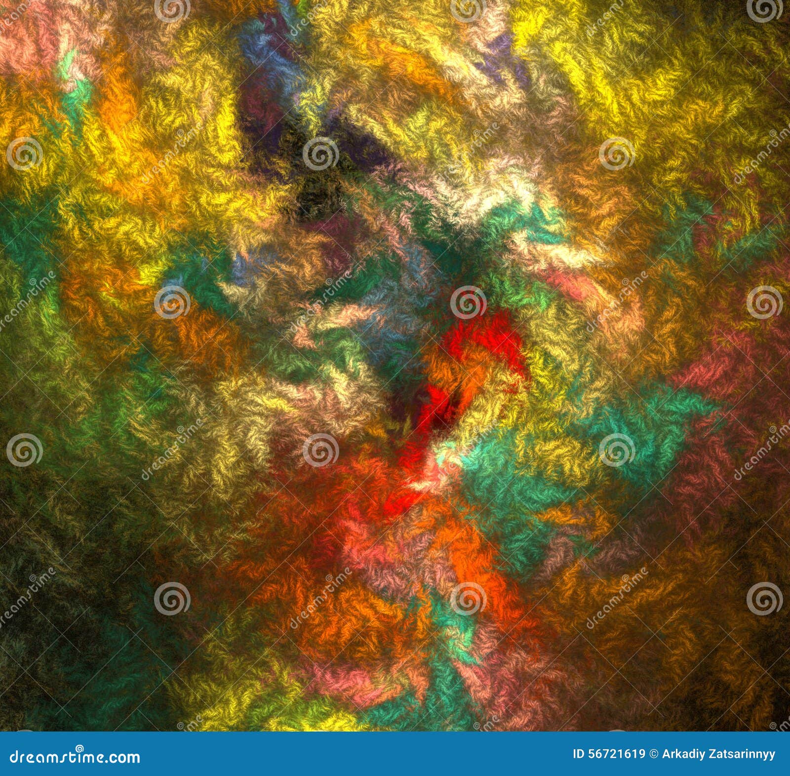 abstract fractal .