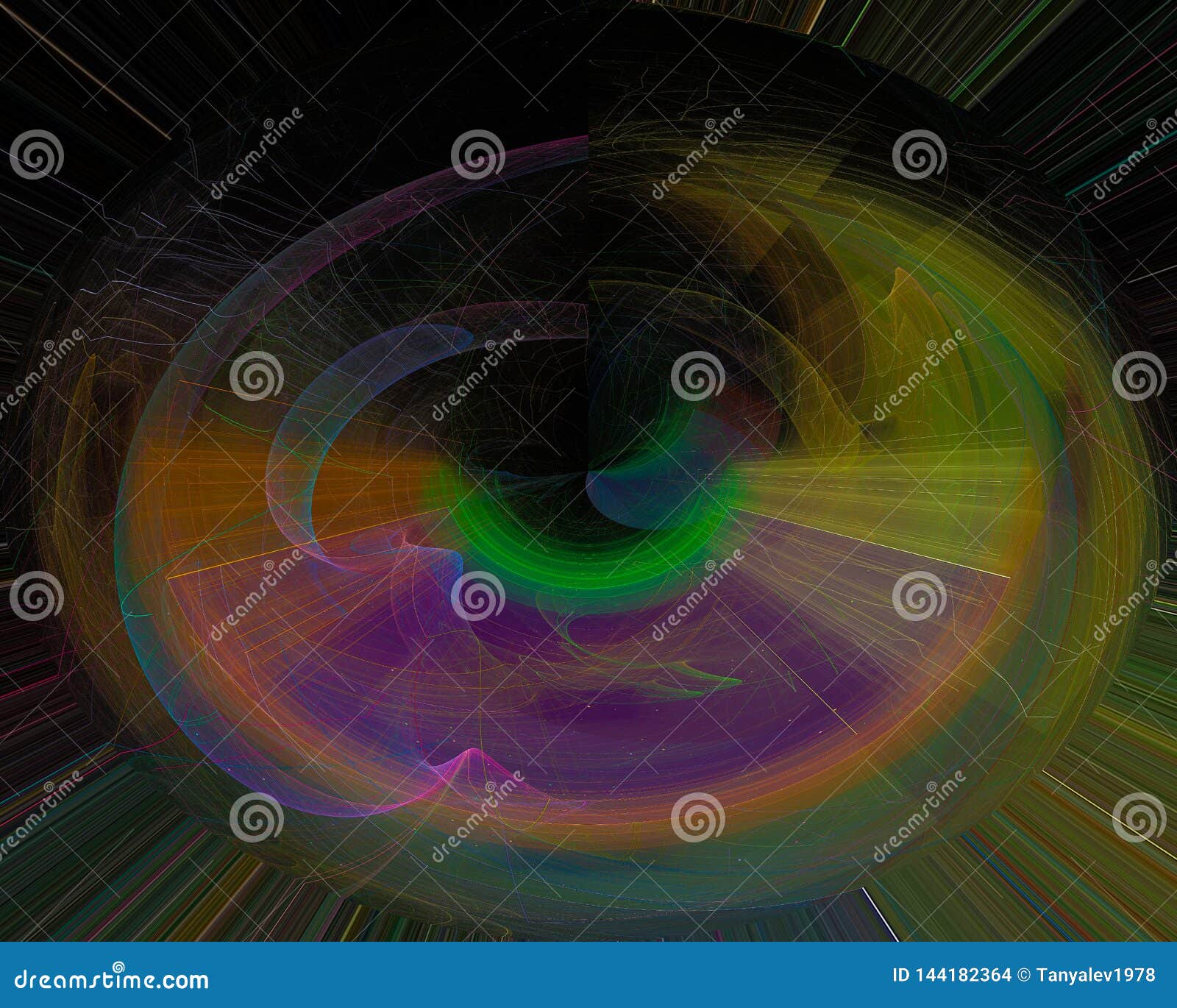 abstract style texture digital  beautiful fractal decorative template  render,energy