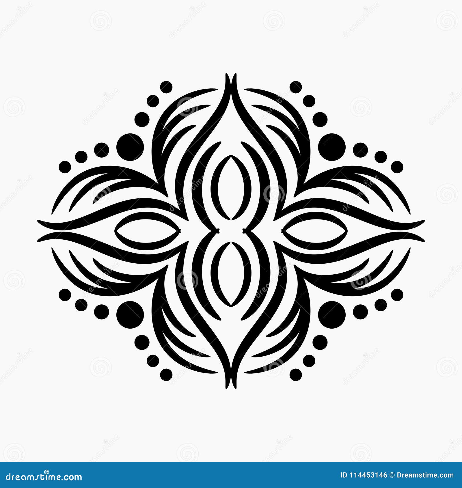 Abstract Frame Or Background Vintage Swirl Use Color And Shape