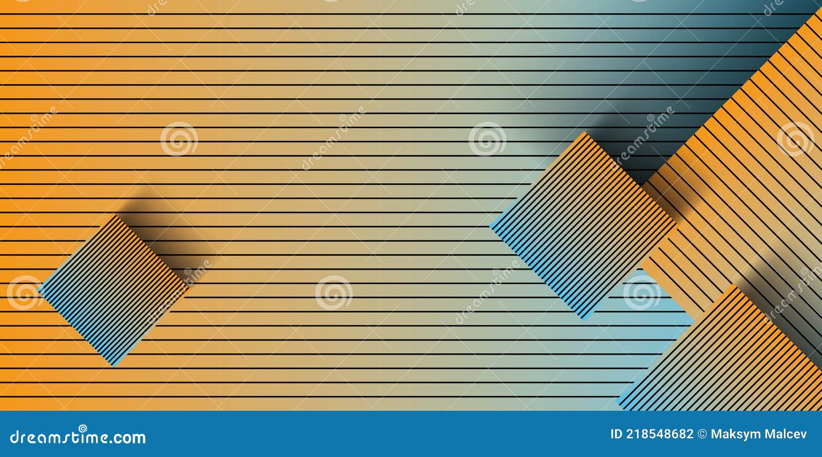 Abstract Gentle Gradient Background with Diagonal Lines. Modern Color