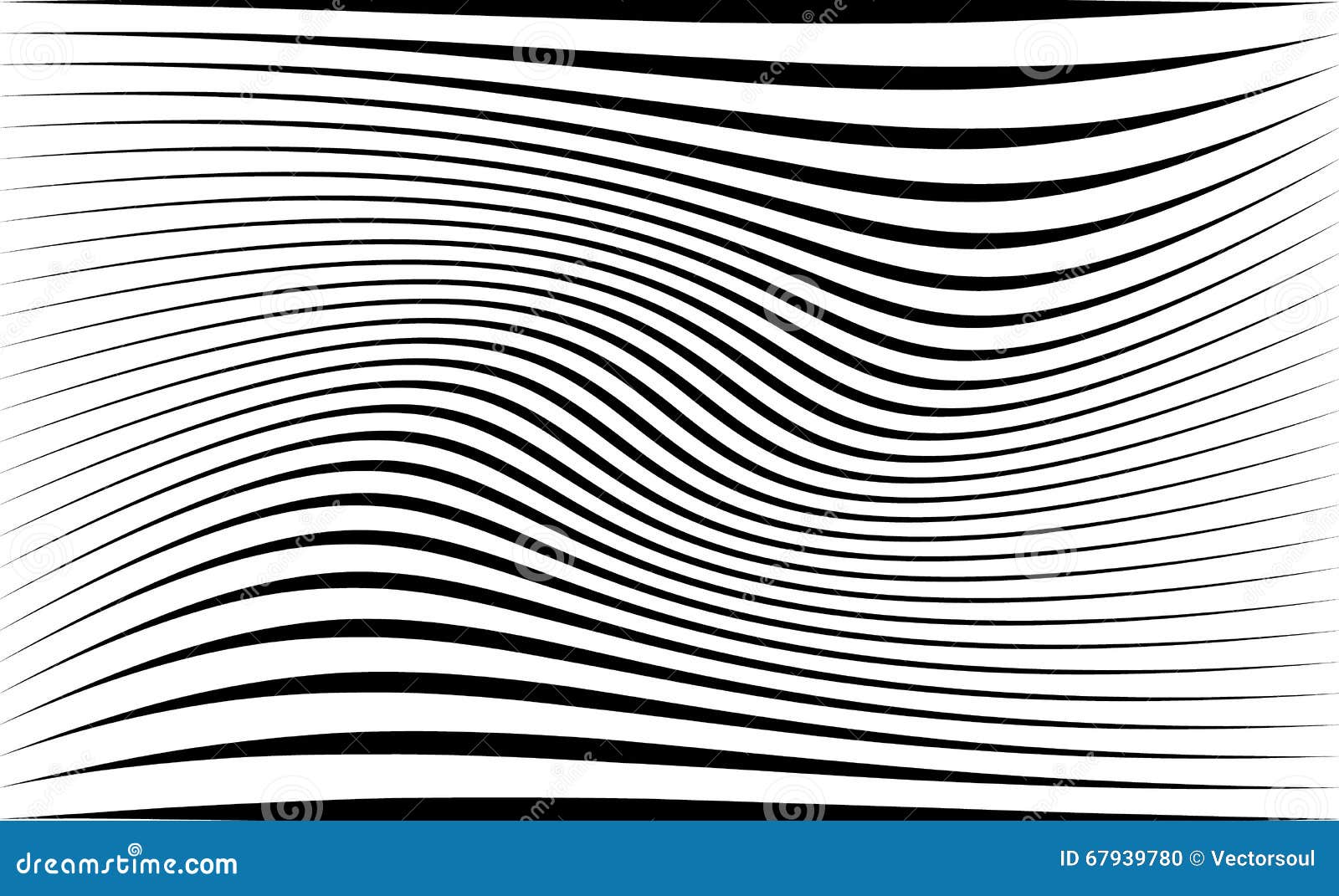 Abstract Geometric Art Image. Monochrome, Black and White Stock Vector