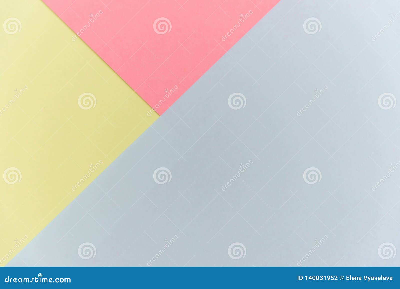 Abstract Geometric Background of Colored Paper Sheets Stock Photo