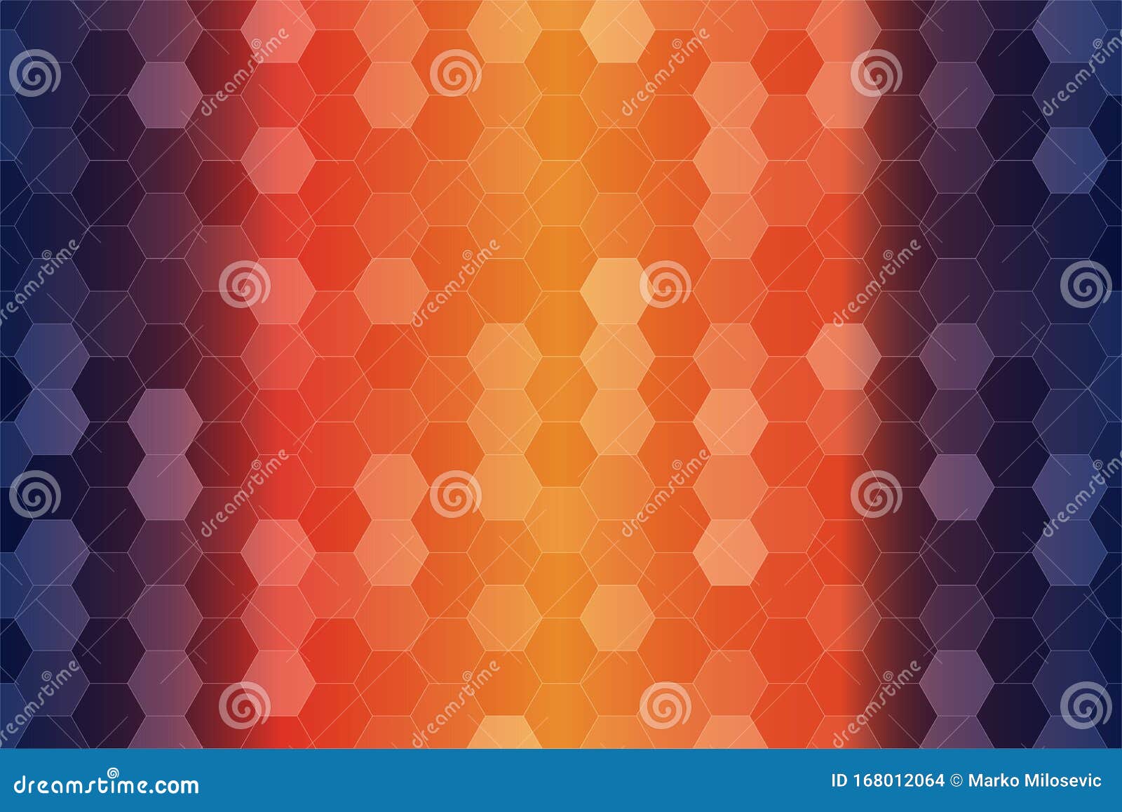 Abstract Geometric Background With Hexagon Line 向量例证 插画包括有hexagon Geometric