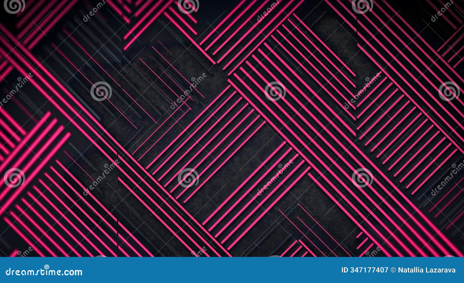 abstract geometric background with pink neon lines forming diagonal and intersecting patterns on a dark surface, ideal for modern