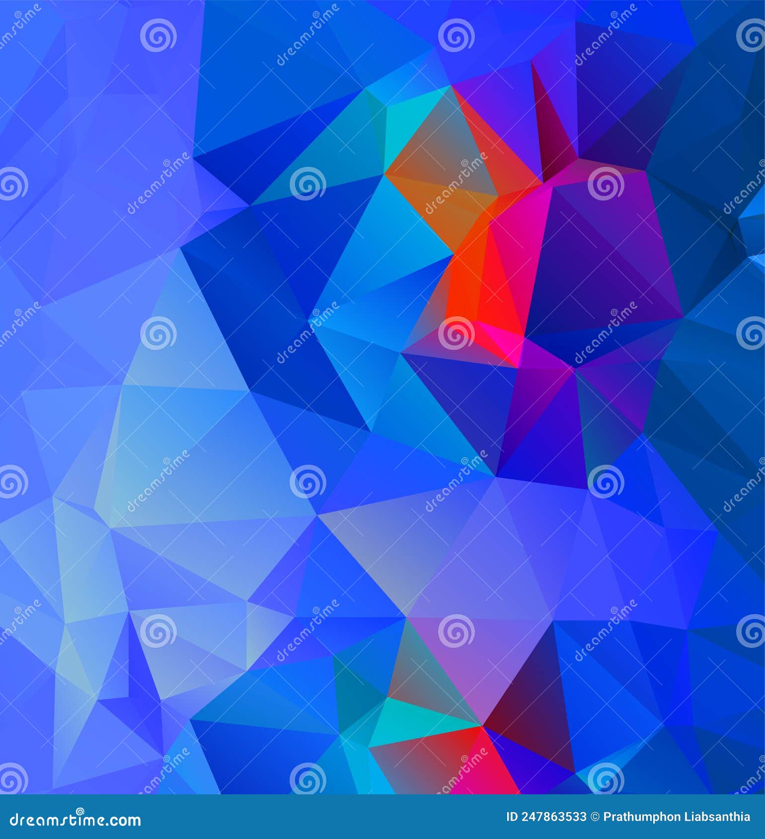 Abstract Geometric Backgrounds Dark Blue Stock Vector Illustration of