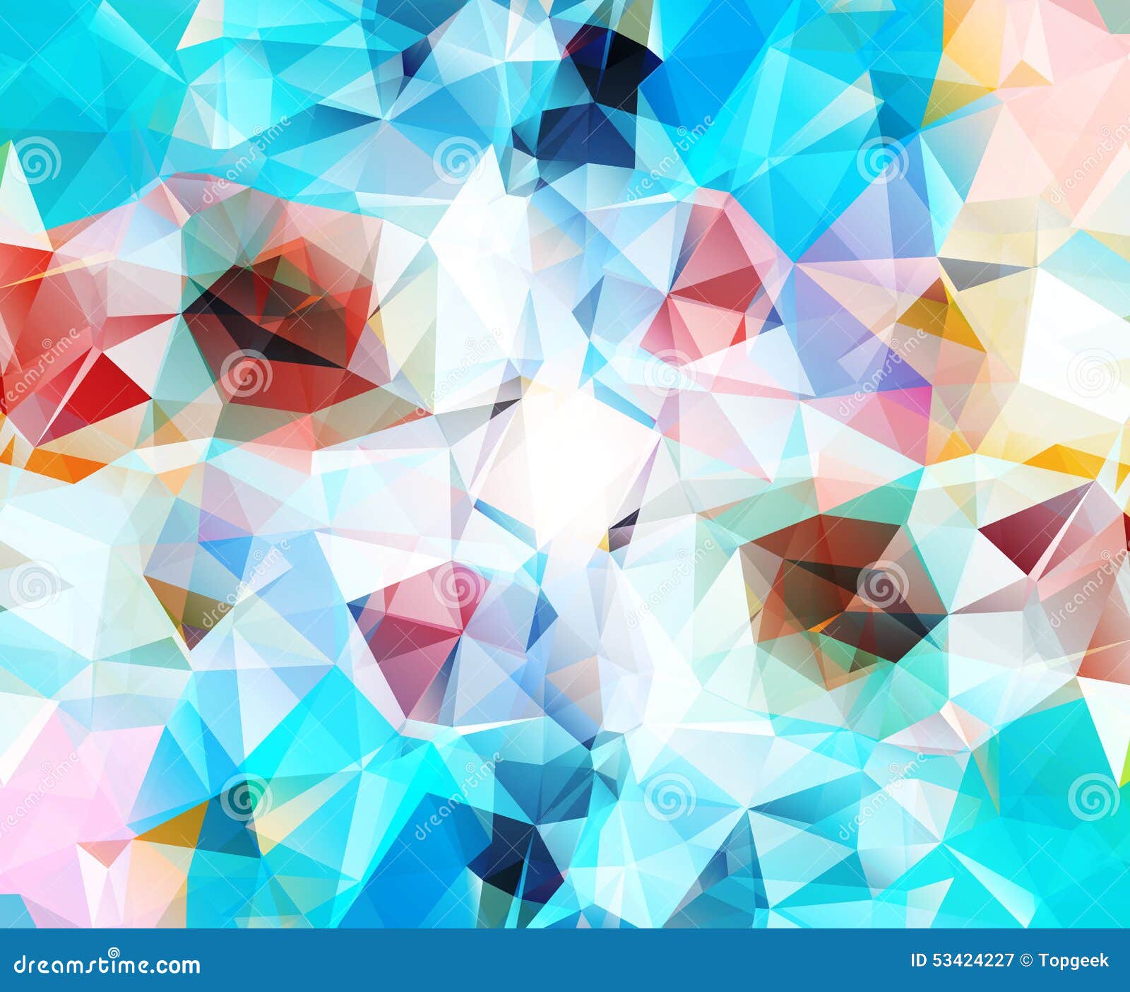 Abstract geometric banner stock vector. Illustration of color - 53424227
