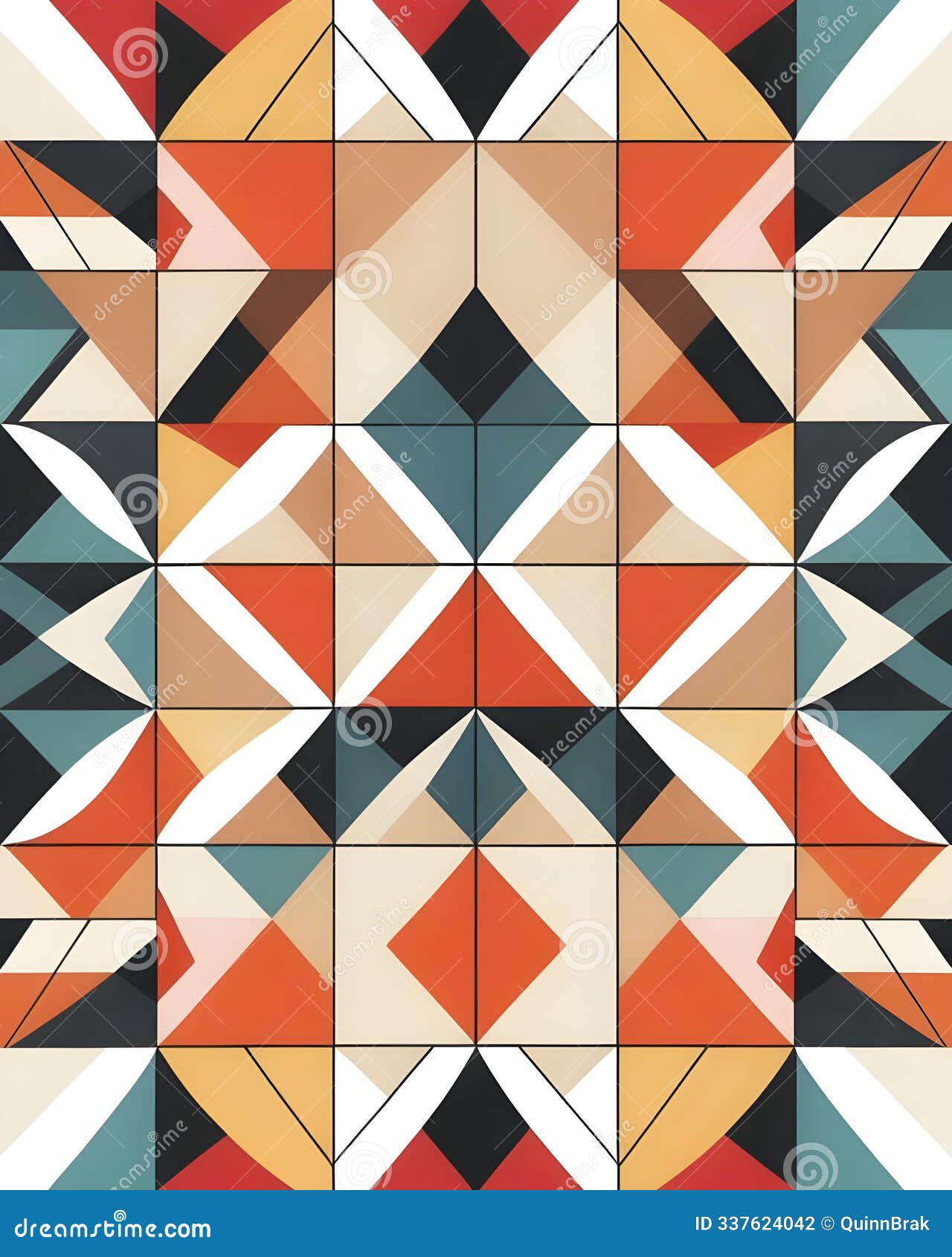 abstract geometric collors background