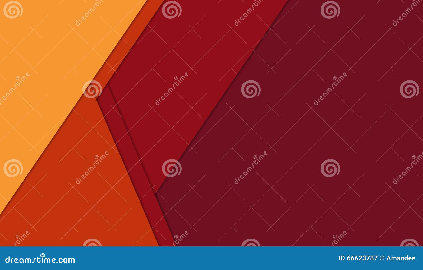 abstract geometric orange red and yellow material  background