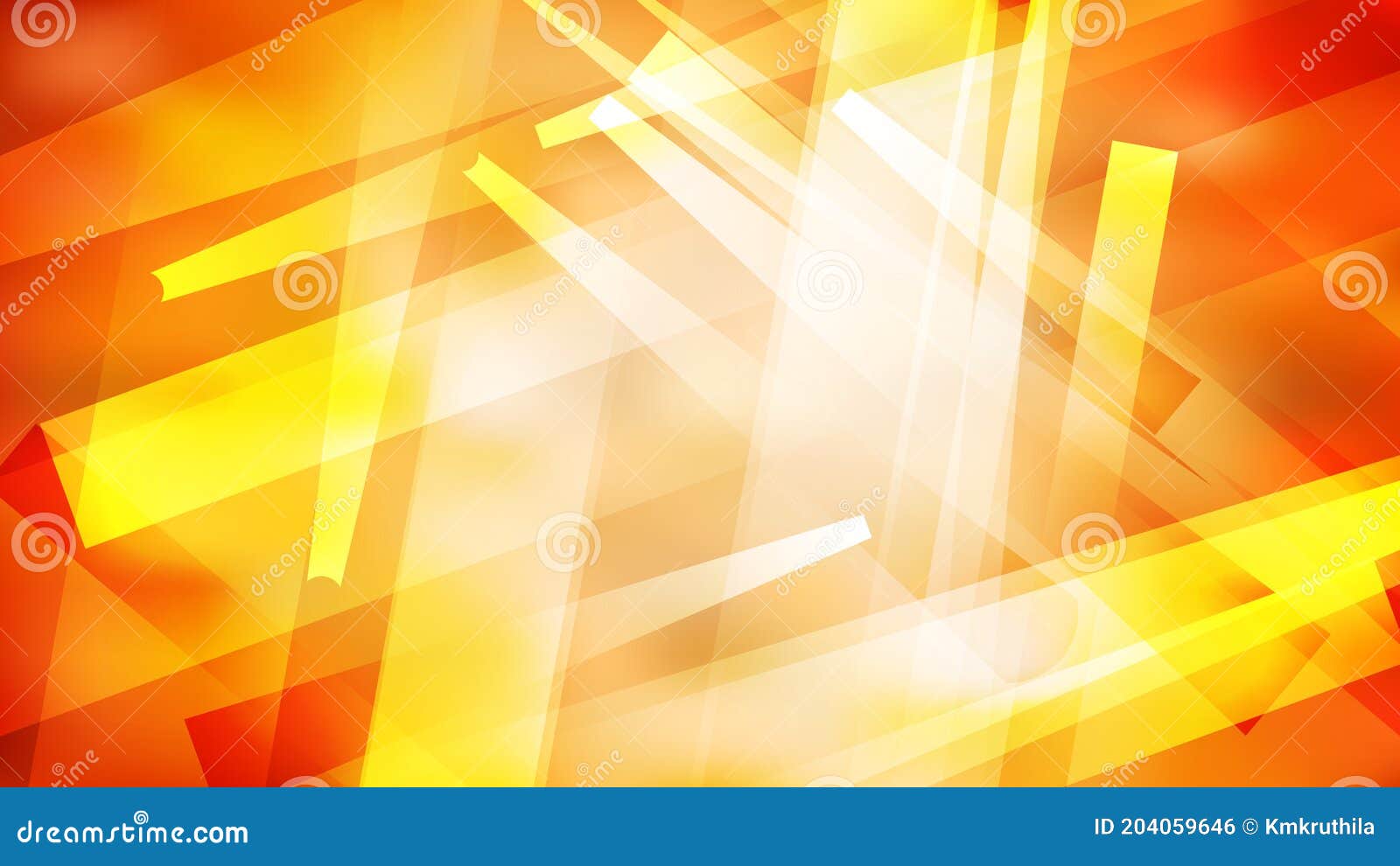 Abstract Geometric Orange and White Background Vector Image Stock