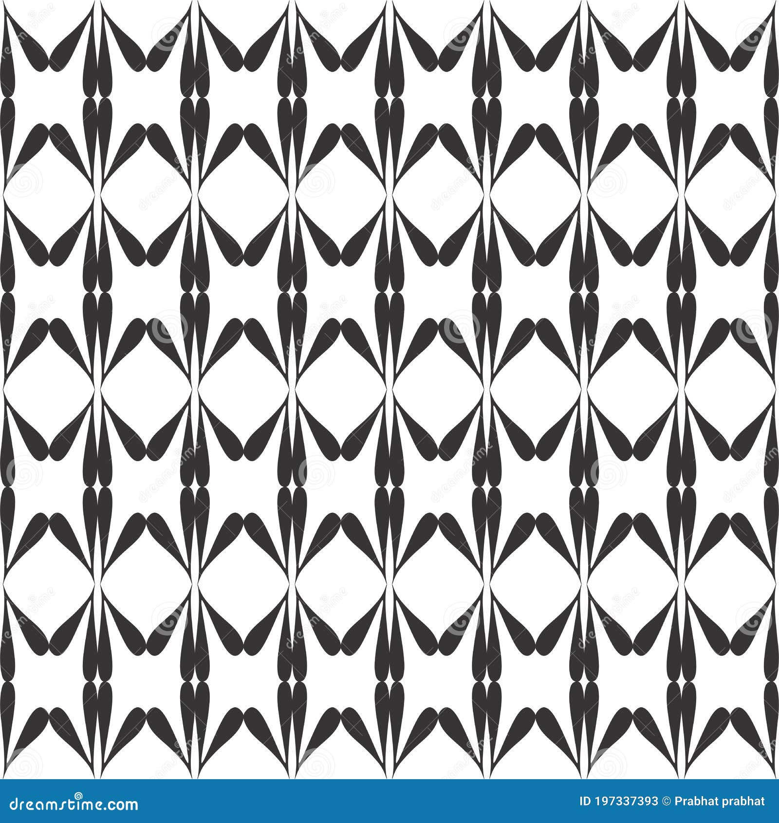 abstract geometric seamless pattern. black and white minimalist monochrome  artwork.