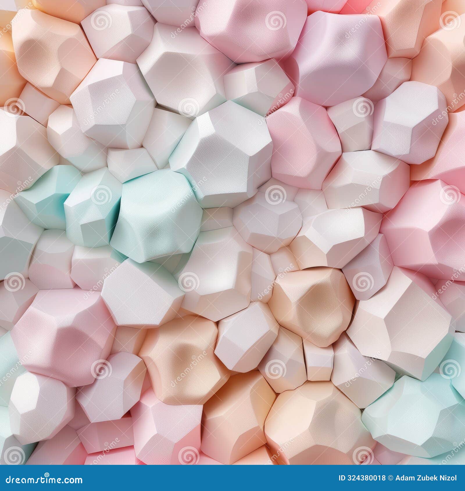 abstract geometric s in pastel colors