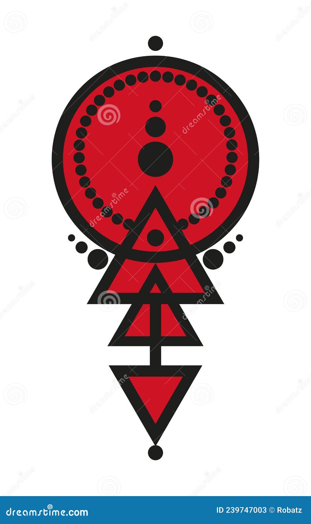 Abstract Geometric Tattoo, Magic Logo Design, Astrology, Alchemy, Boho  Style. Black and Red Arrow Mystic Sign with Geometric Shape Stock Vector -  Illustration of arrow, graphic: 239747003