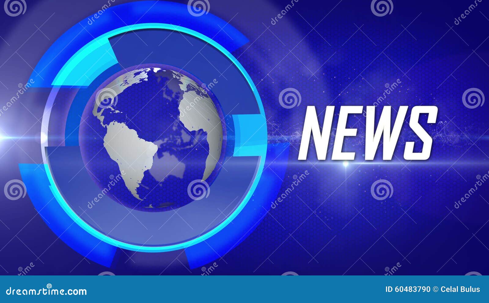 Abstract Globe News Background LOOP 4K Stock Footage - Video of concept,  background: 60483790