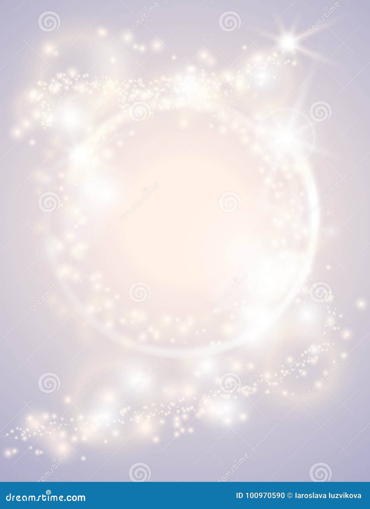 abstract glow light spark circle frame bright christmas background. sparkling festive  poster. glitter magic round border