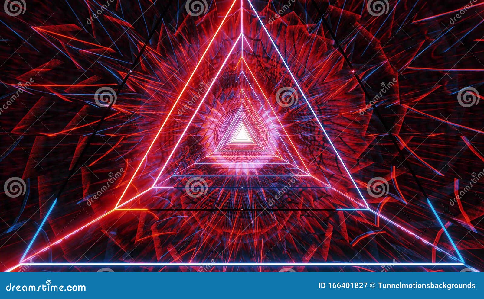 abstract glowig wireframe triangle  with dark abstract background 3d  wallpaper
