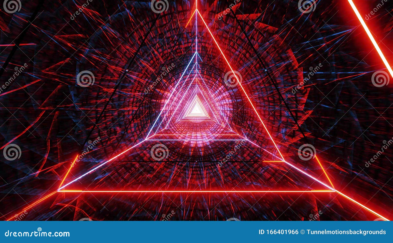 abstract glowig wireframe triangle  with dark abstract background 3d  wallpaper