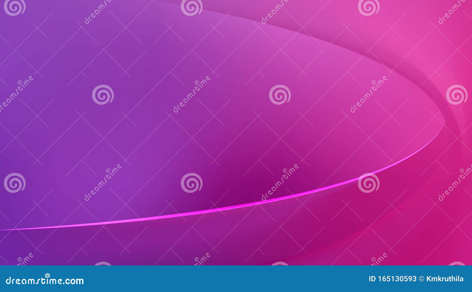Abstract Glowing Pink and Purple Wave Background Stock Vector