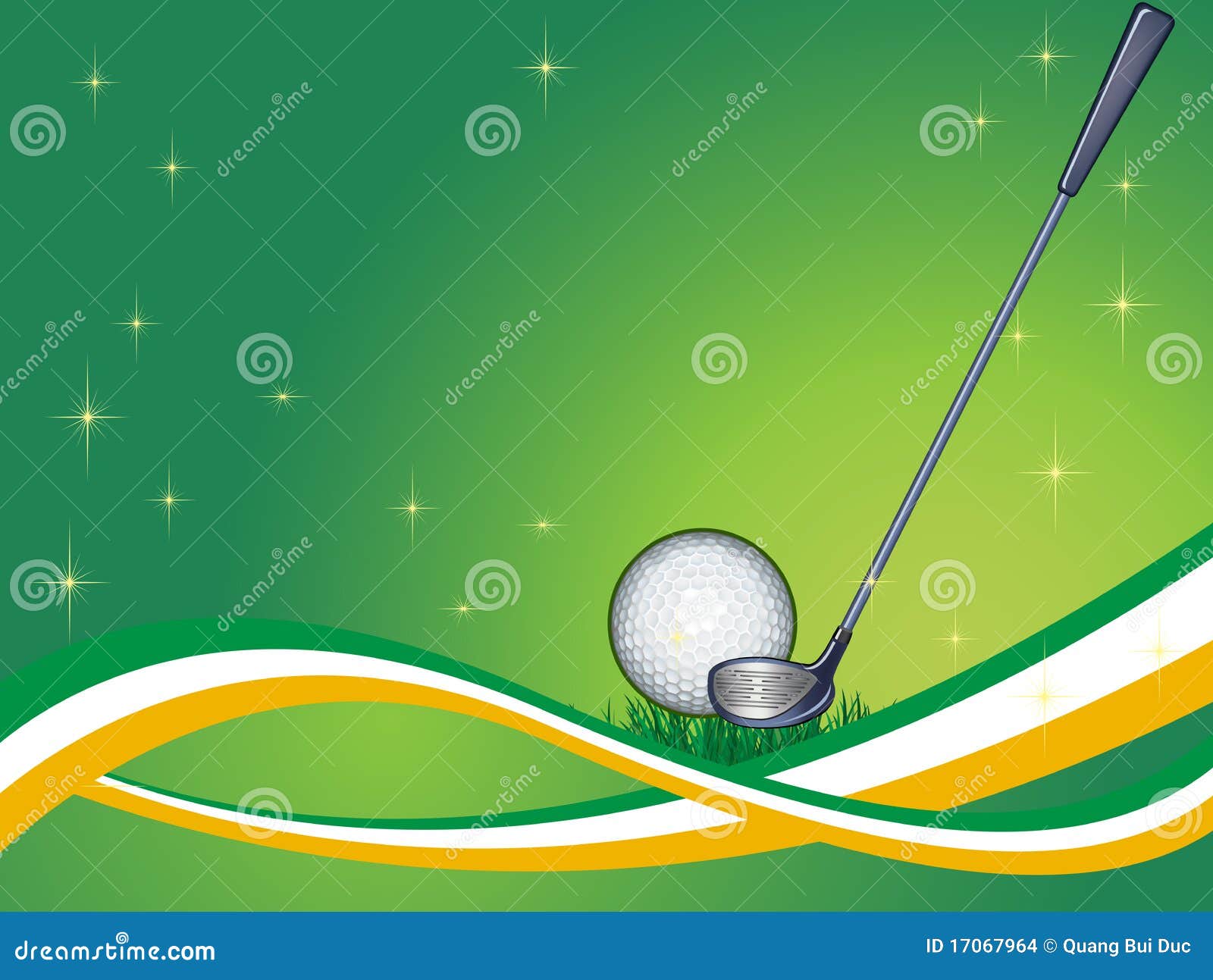 Abstract Golf Background stock vector. Illustration of goal - 17067964