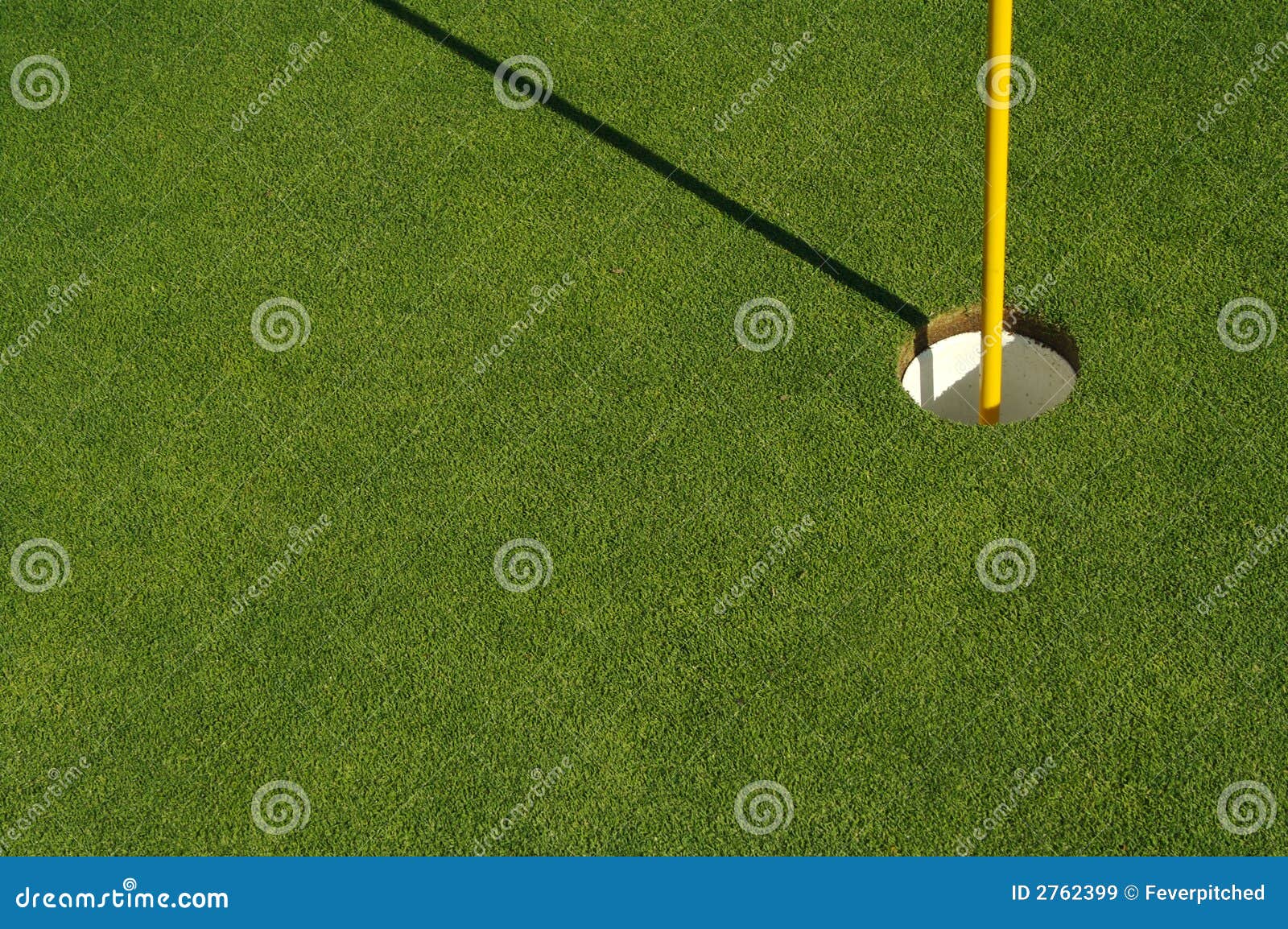 Abstract of Golf Green & Pin Stock Image Image of close, land 2762399