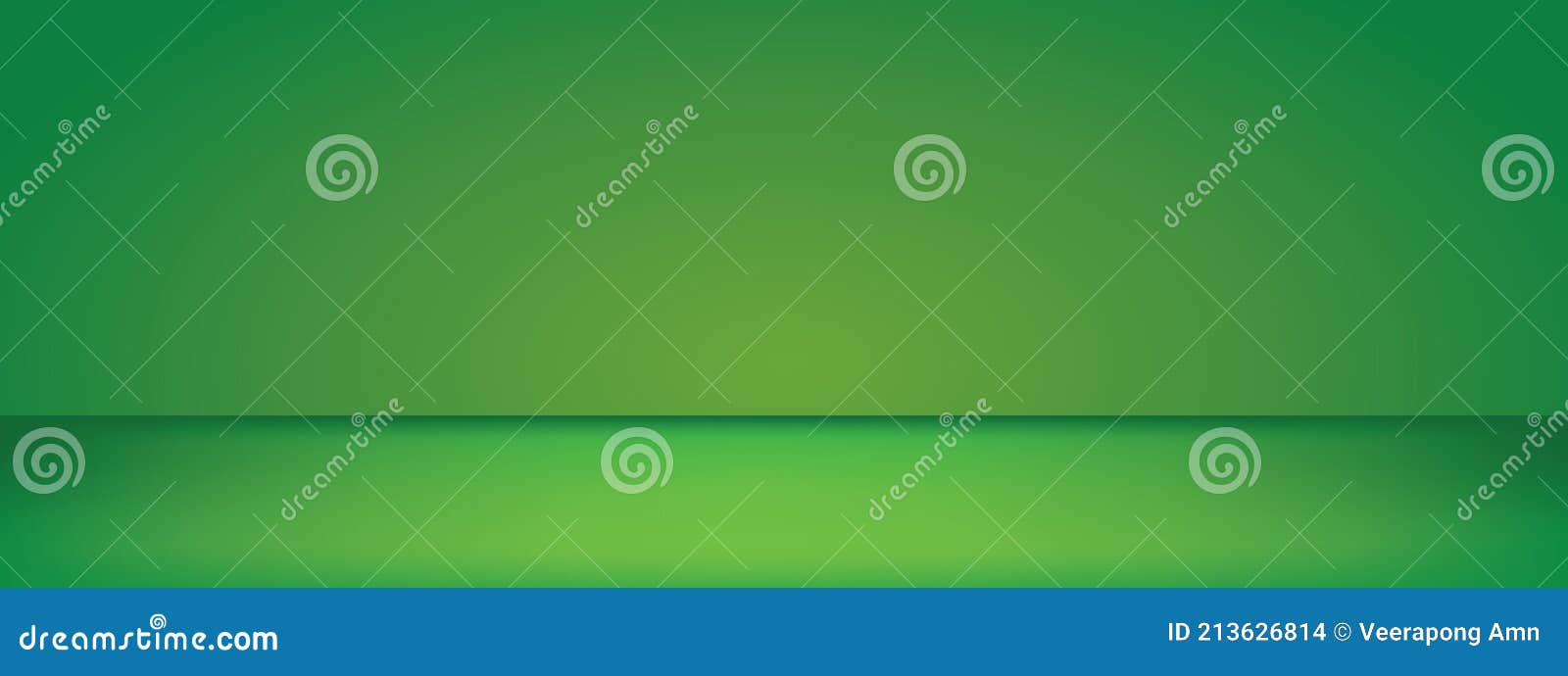 abstract gradient of dark green background with dark green table , studio, room, web template.