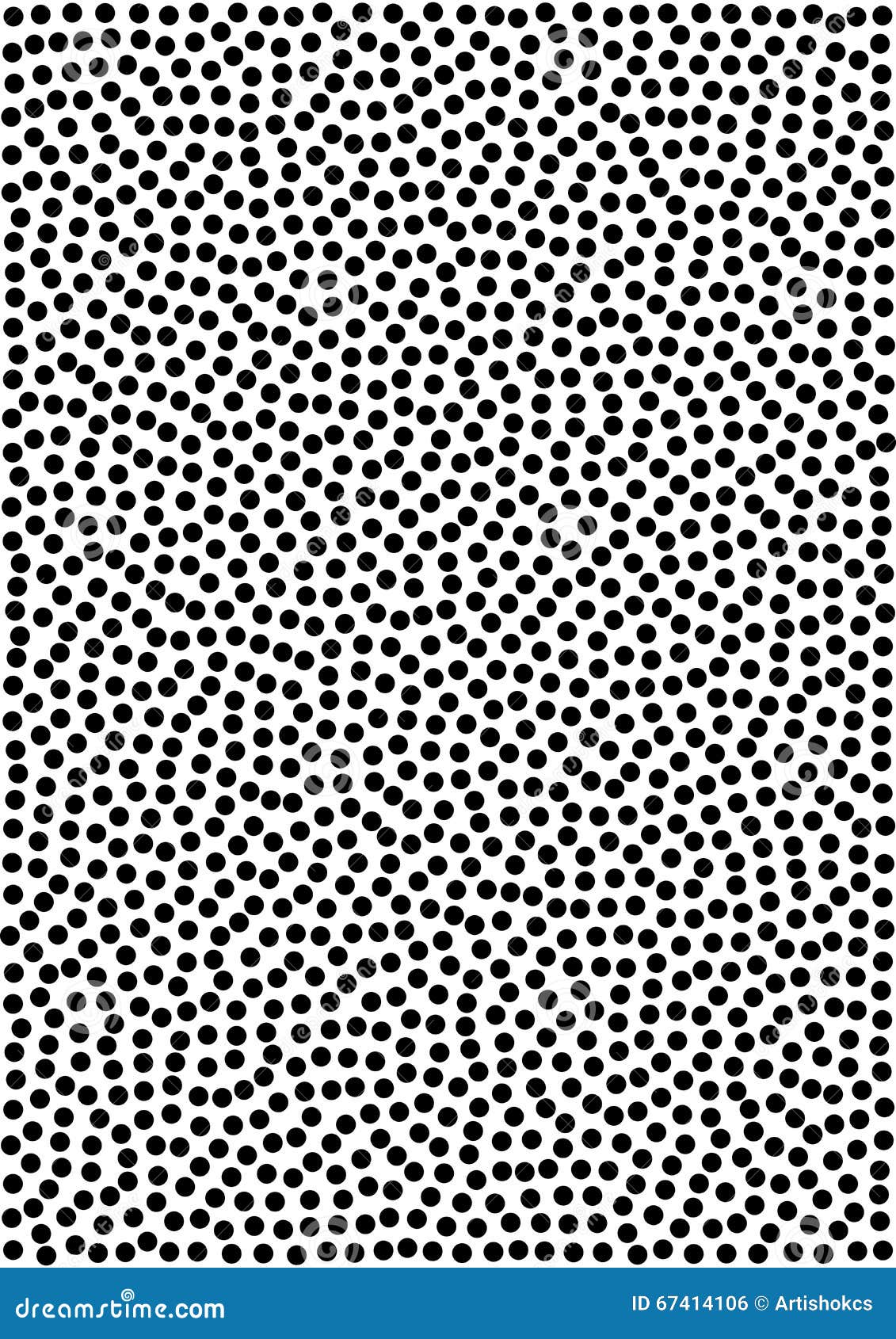 Abstract Gradient Halftone Dots Pattern Background, A4 Size. A4 Stock ...