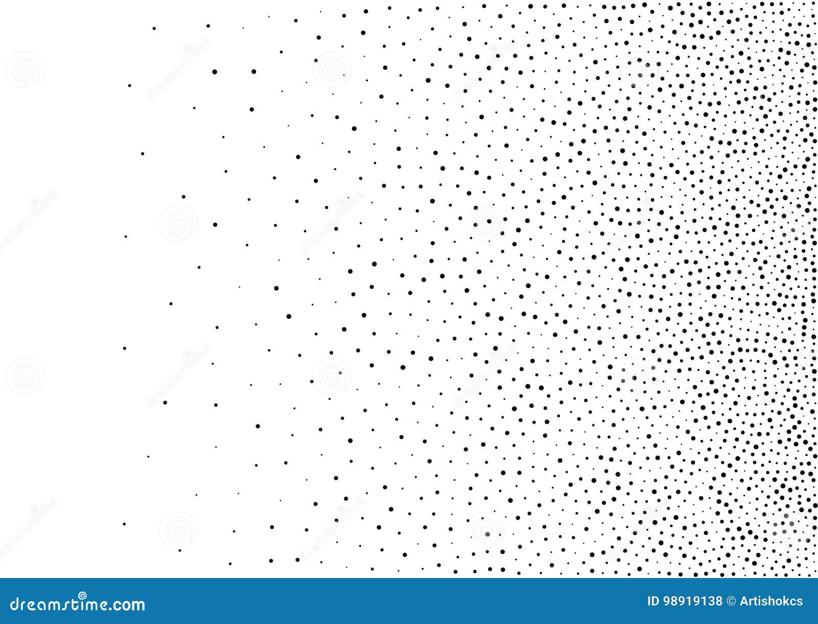 abstract gradient halftone random dots background. a4 size,  , backdrop using halftone dot pattern.