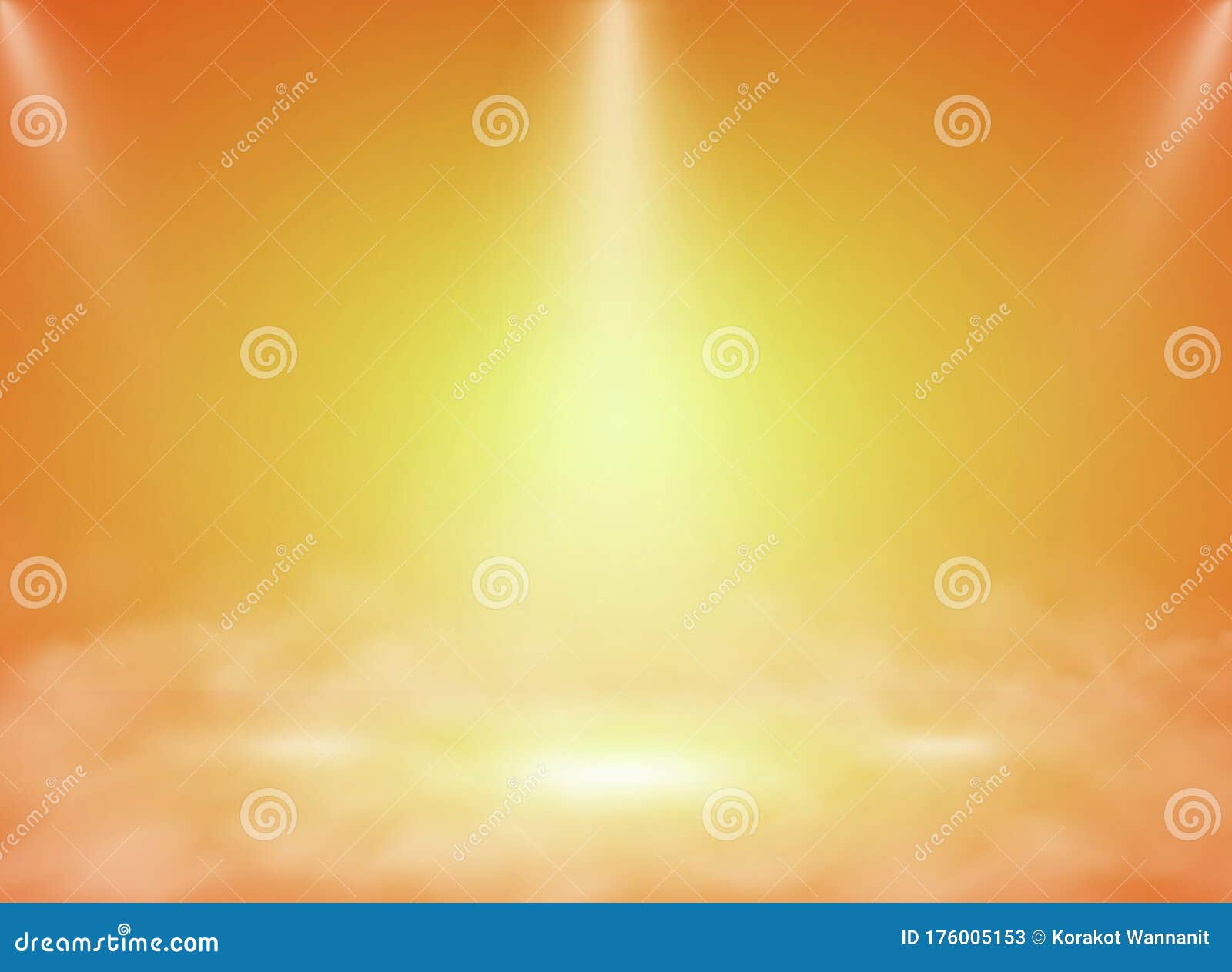 abstract gradient orange yellow color mock up background.   eps10
