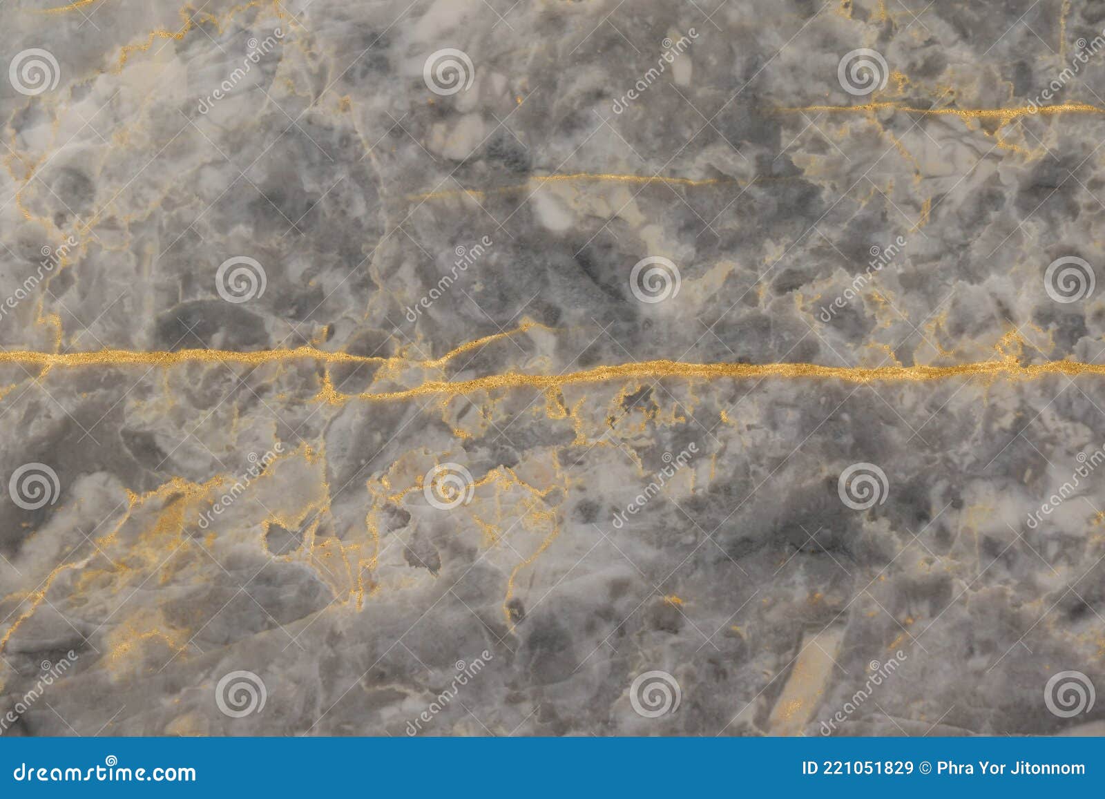 Abstract Gray Marble with Gold Texture Backgr Stock Image - Image of