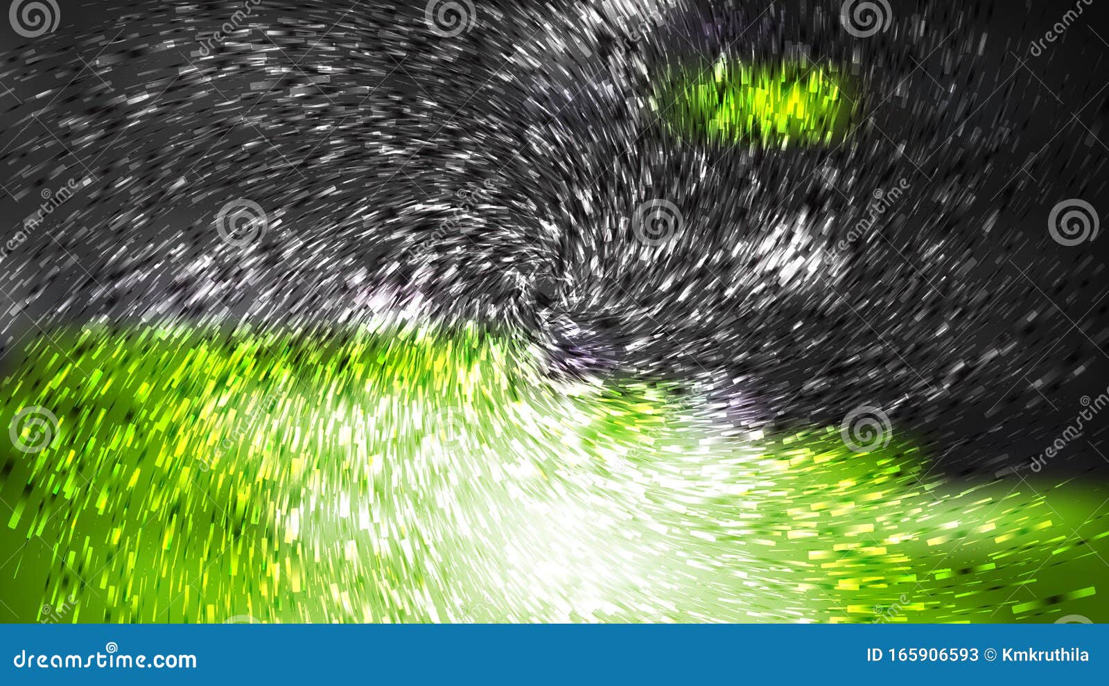 Abstract Green Black And White Texture Background Illustration Stock