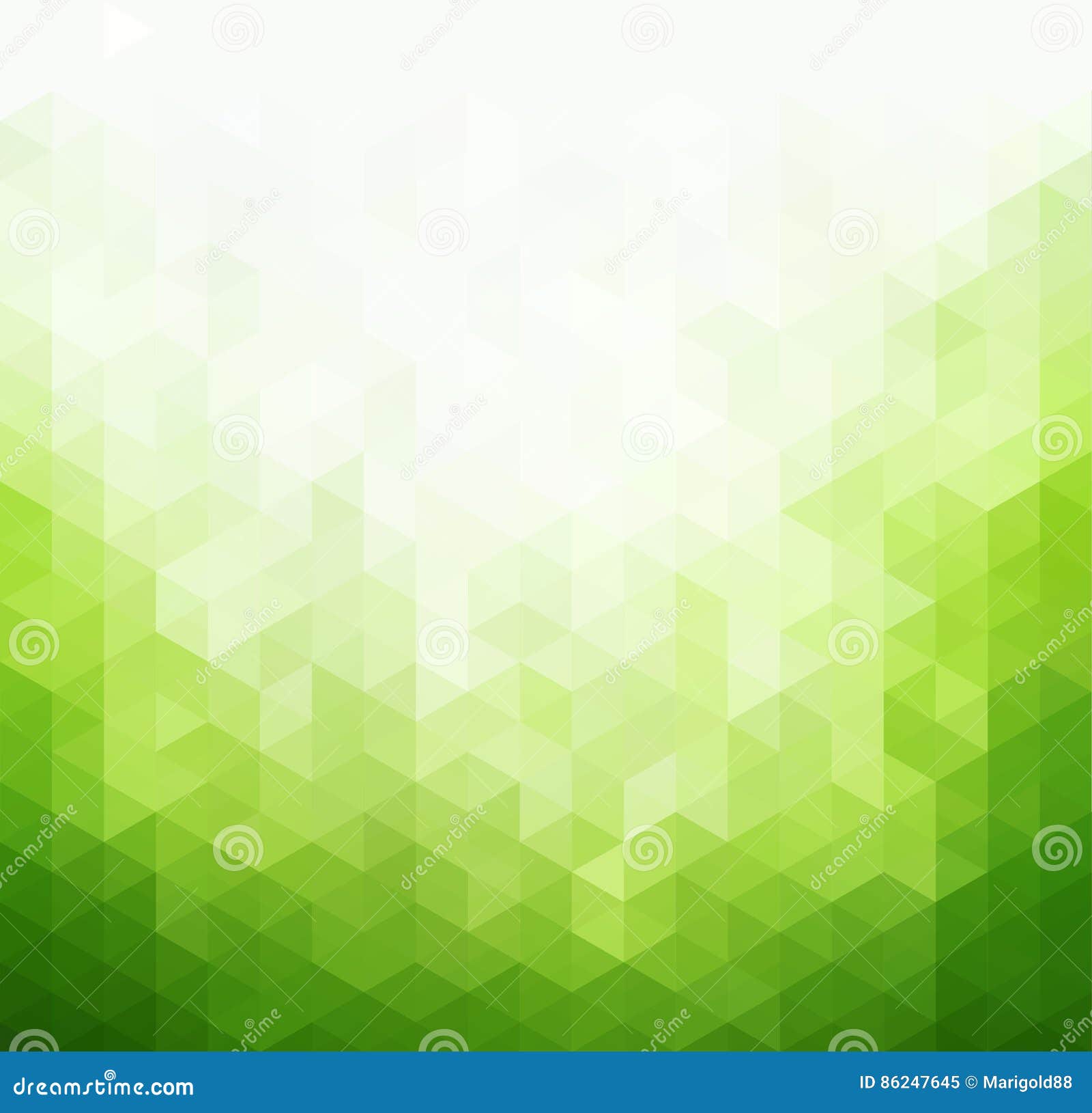 Abstract Green Light Template Background Stock Vector Illustration of