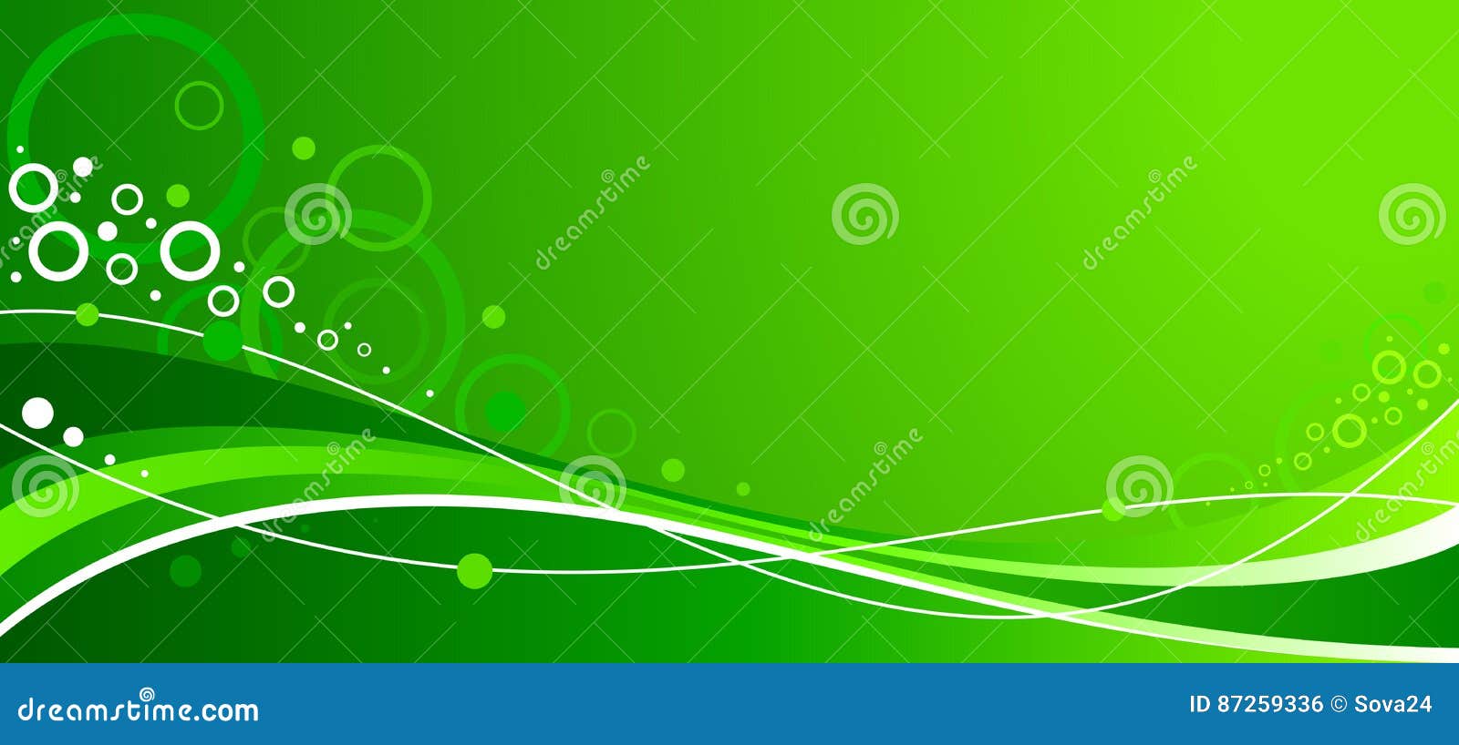 Abstract Green Wavy Background with Lines Stock Vector Illustration of backdrop, lines 87259336