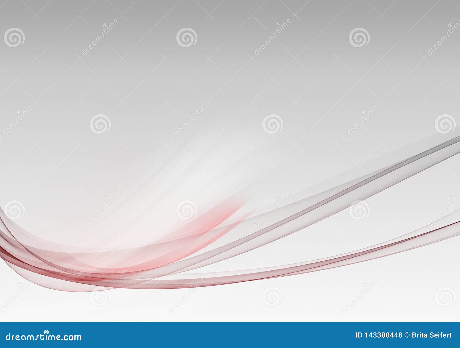 Abstract Grey and Red Background Waves. Bright Abstract Background