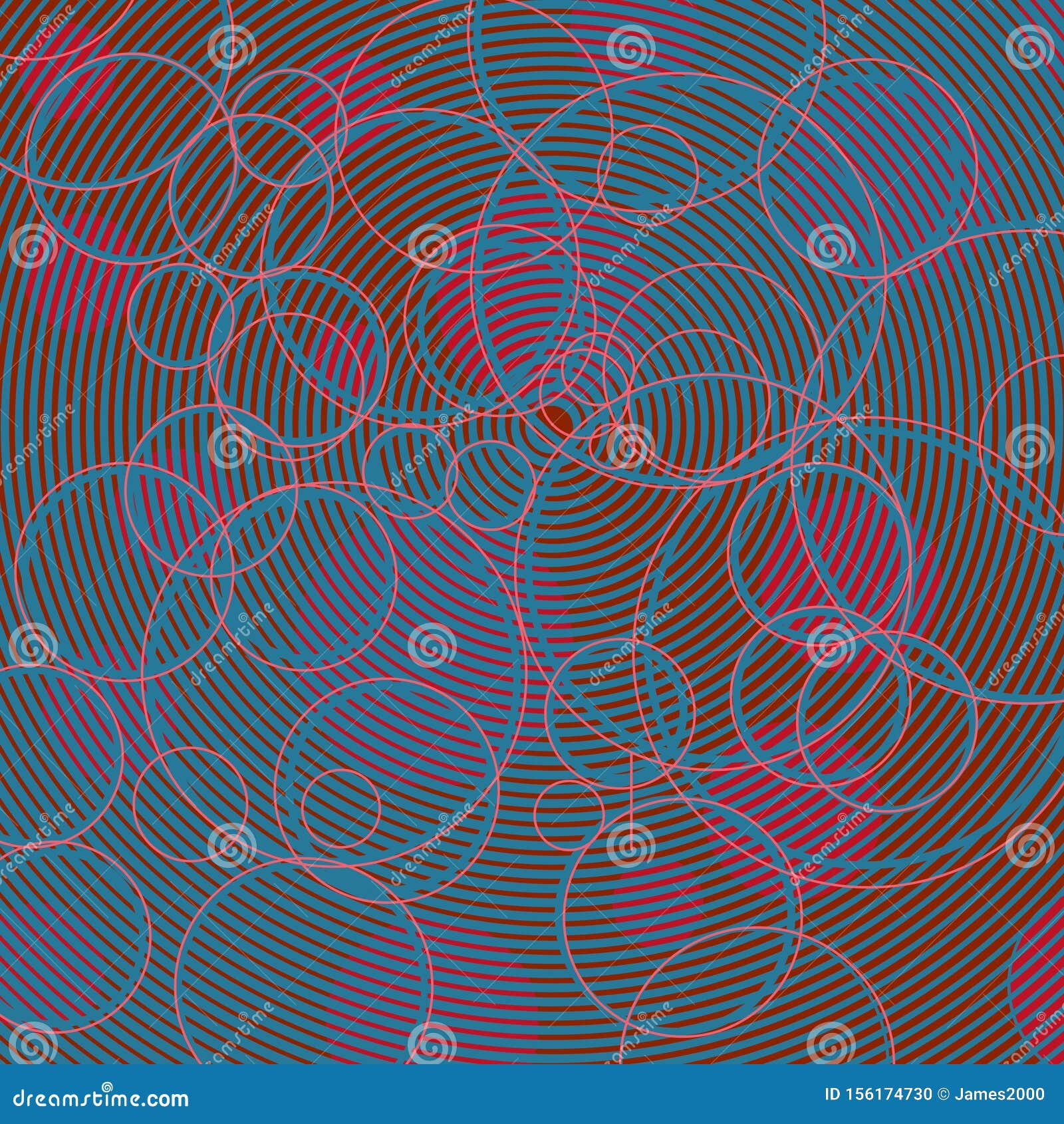 abstract groovie pattern