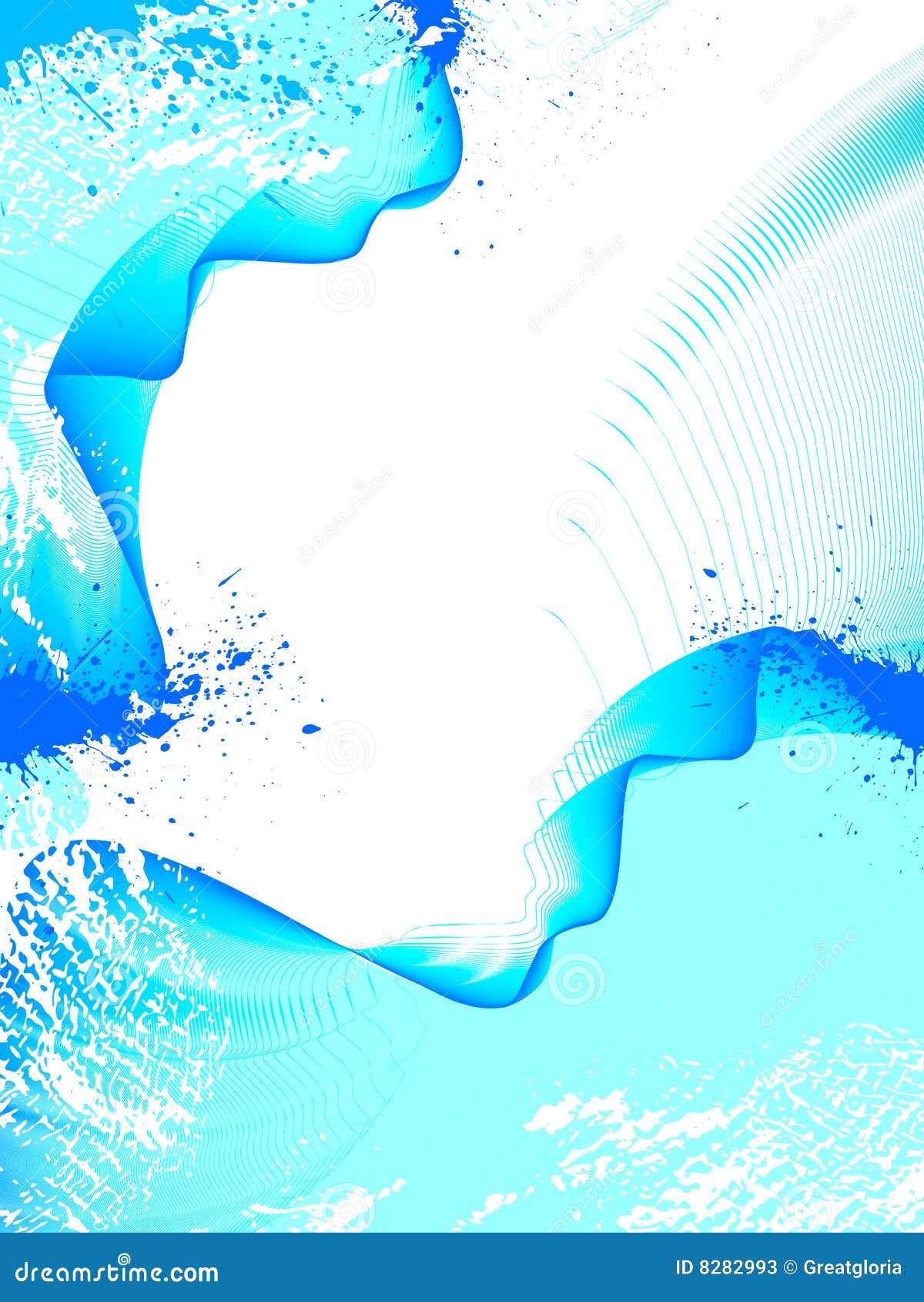 Abstract Grunge Background, Vector Stock Vector - Illustration of blots