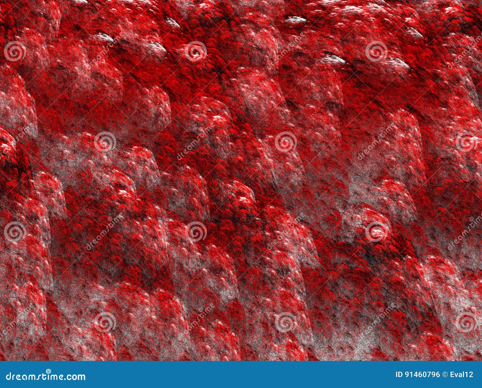 Abstract Grunge Dirty Red Background On White Backdrop Stock