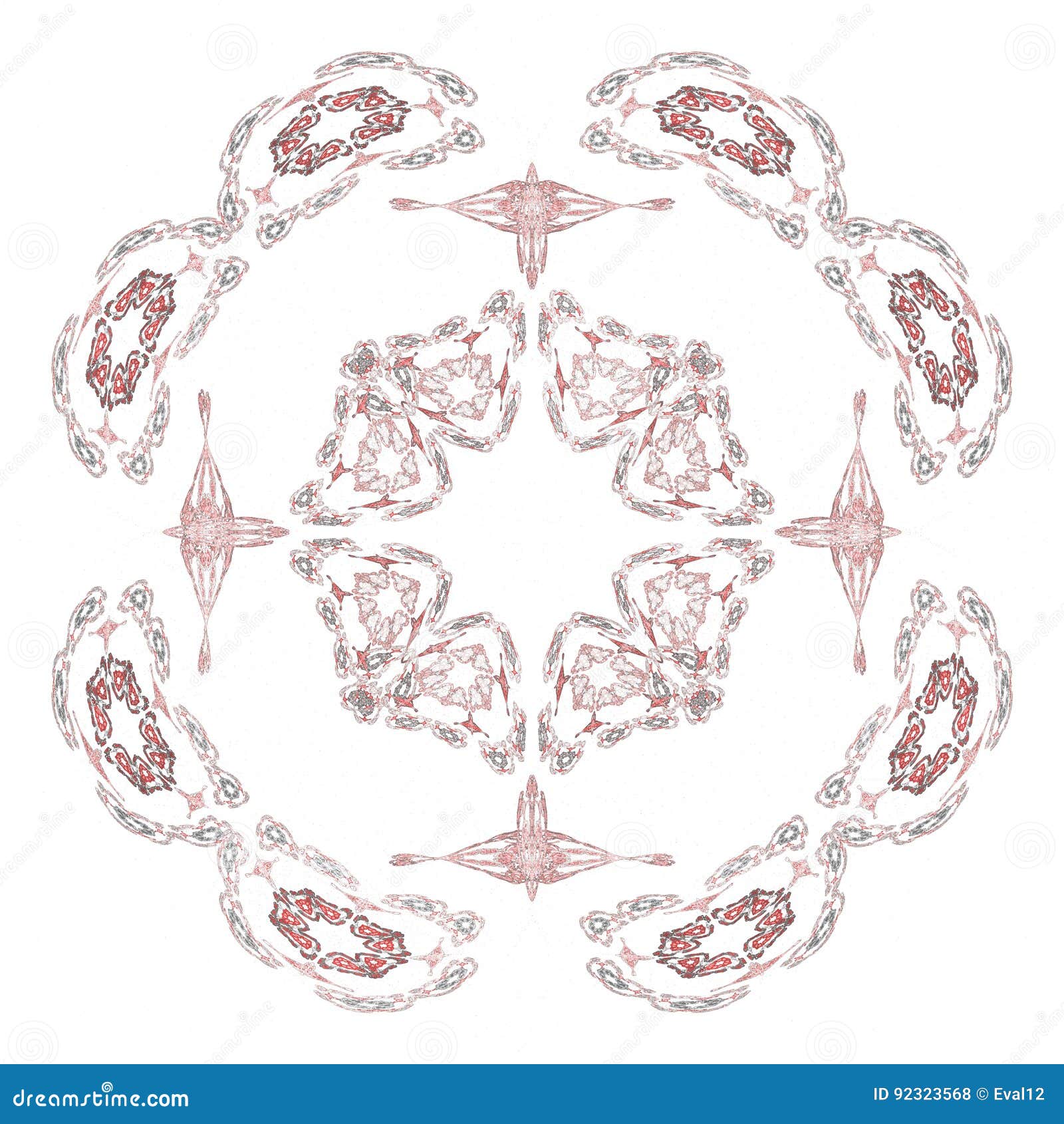 Abstract Grunge Maroon Isolated Pattern Stock Illustration