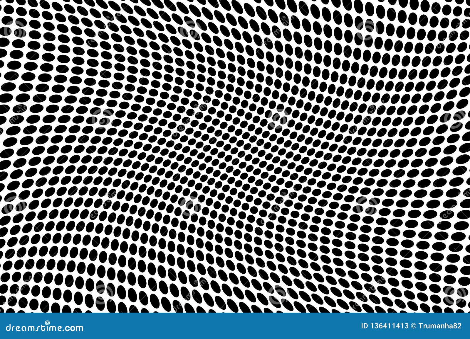 abstract halftone dots in white background