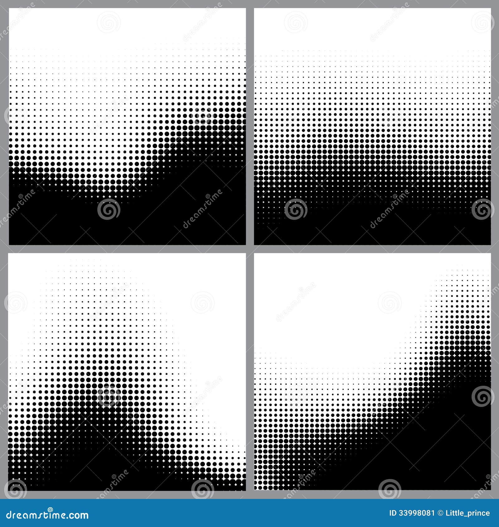 abstract halftone dots for grunge background