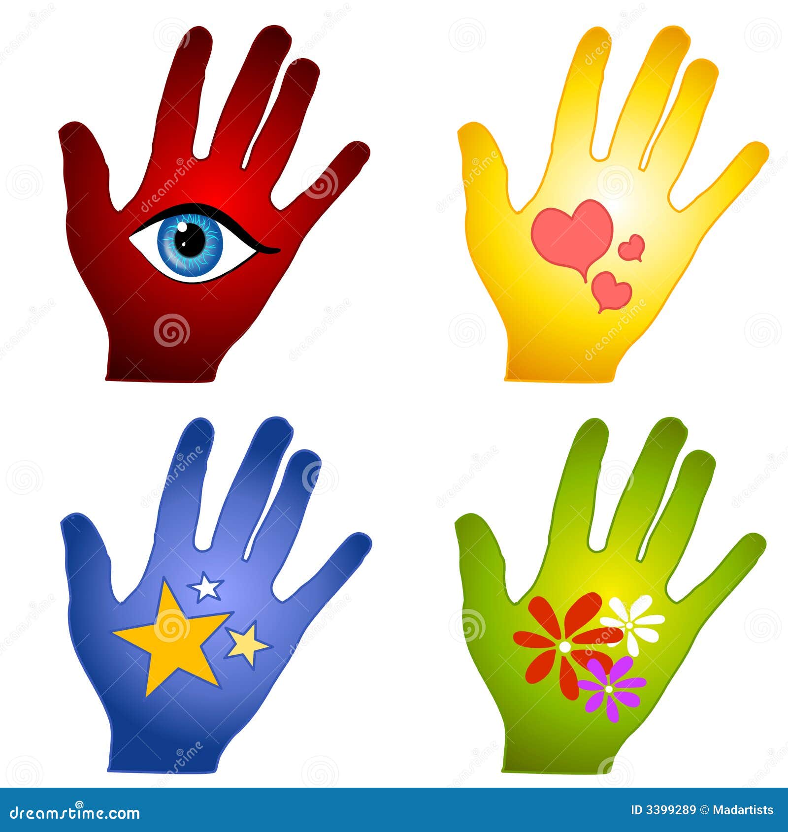 yellow hand clip art - photo #40