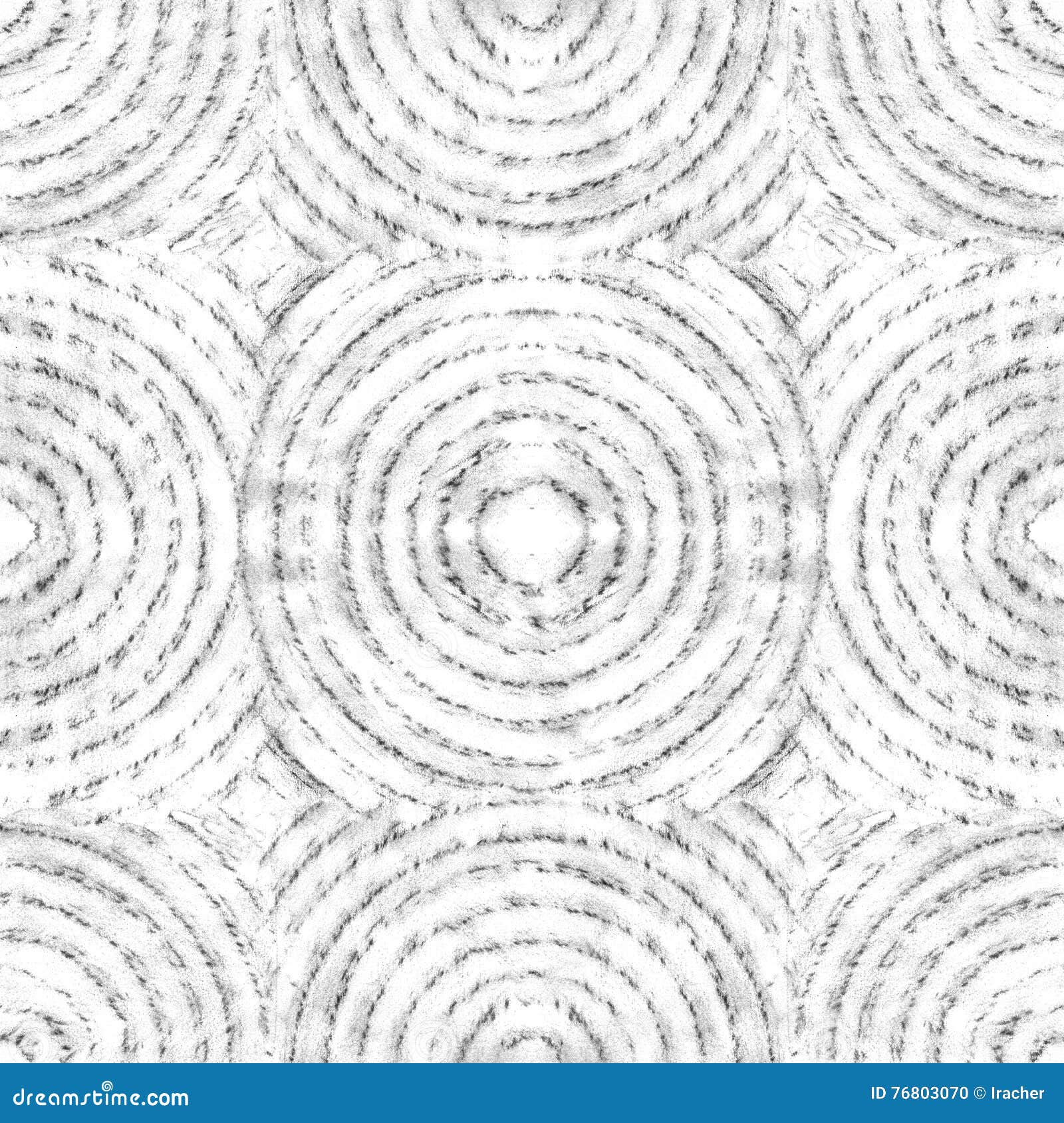 Abstract Hand Drawn Watercolor Pencil Seamless Pattern for Fabric Stock