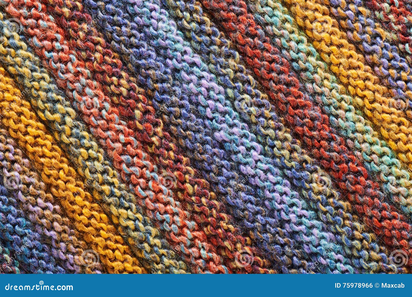 Abstract Hand Knitted Cloth Texture Stock Photo Image of homemade