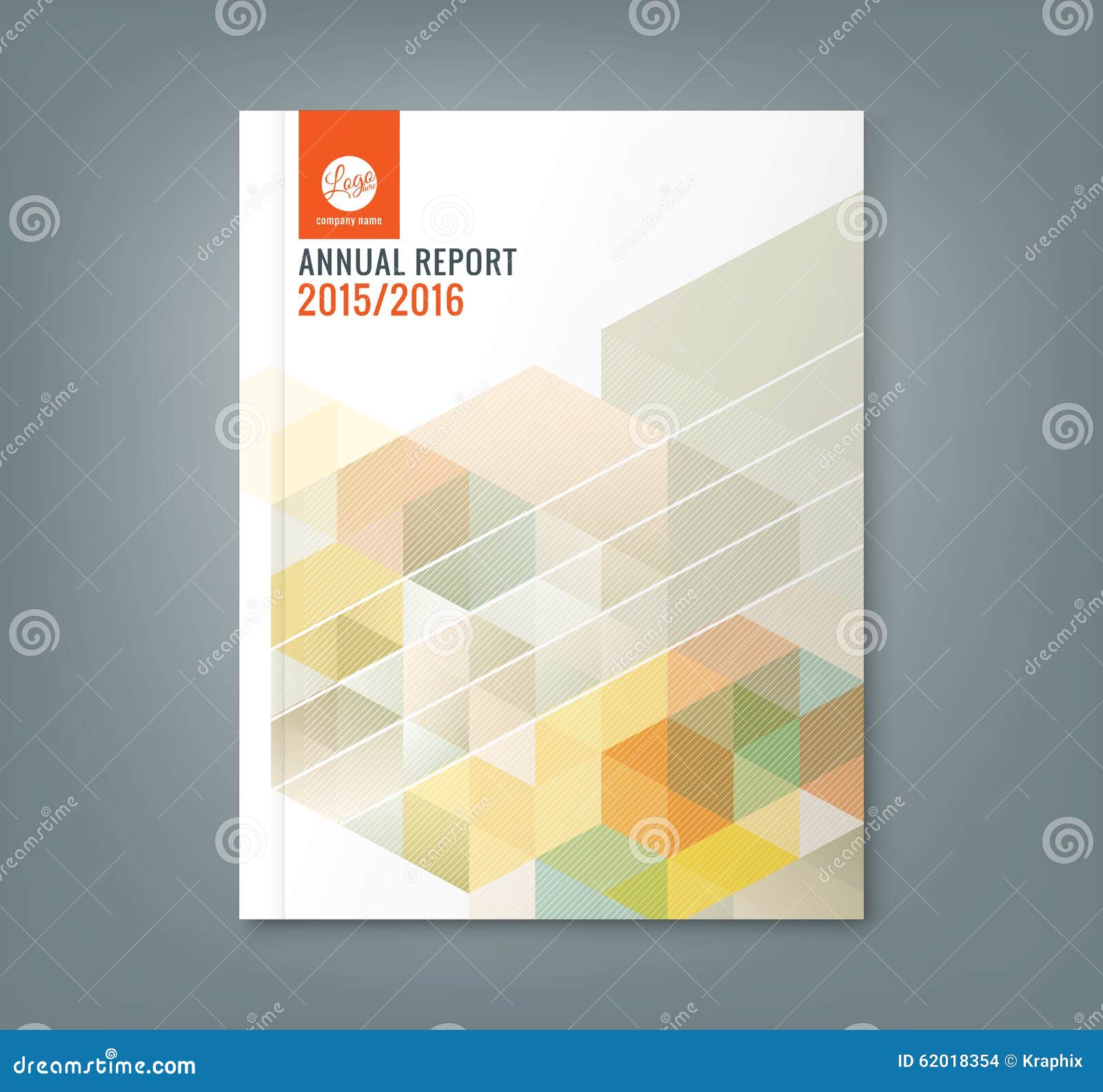 abstract hexagon cube pattern background  for corporate business annual report book cover